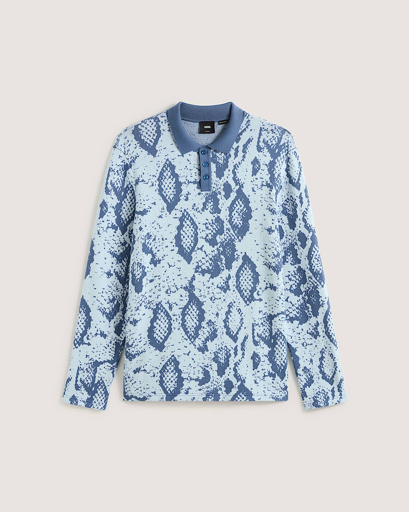 Polo a maniche lunghe Raw Instinct VANS Blu HERO