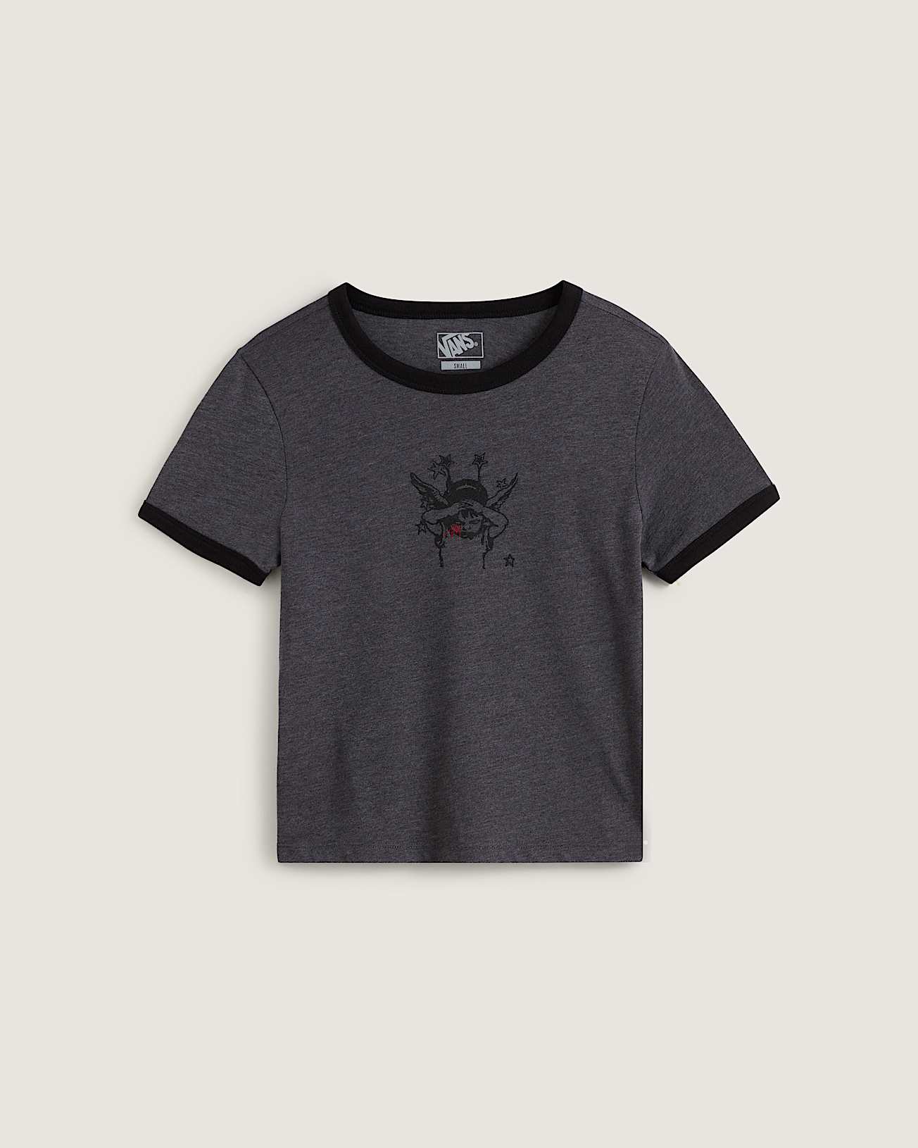 Cruzing Ringer TShirt VANS Grau HERO