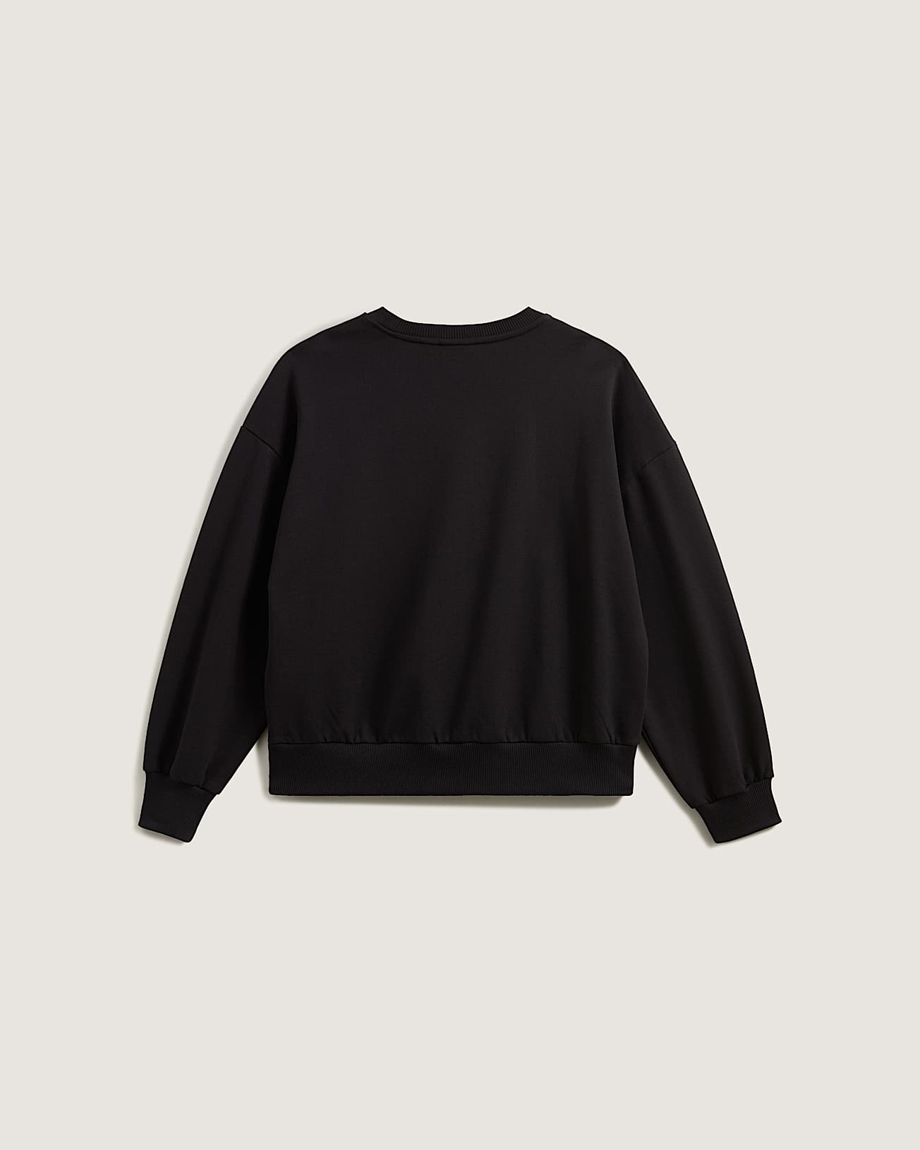 Sweat Leopard Oval Crew VANS Noir ALT1