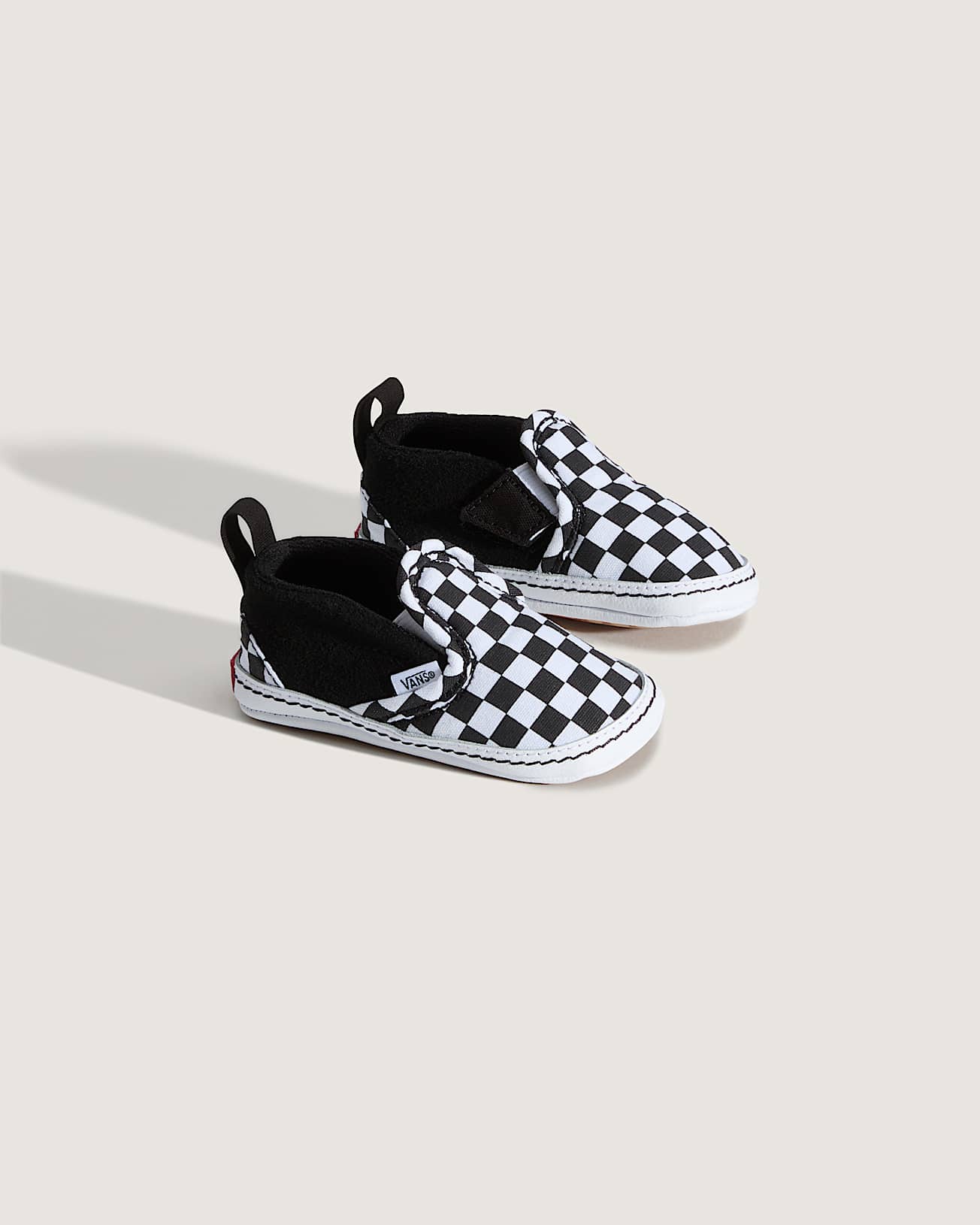 Infant SlipOn Crib Shoes 01 year VANS Black ALT1