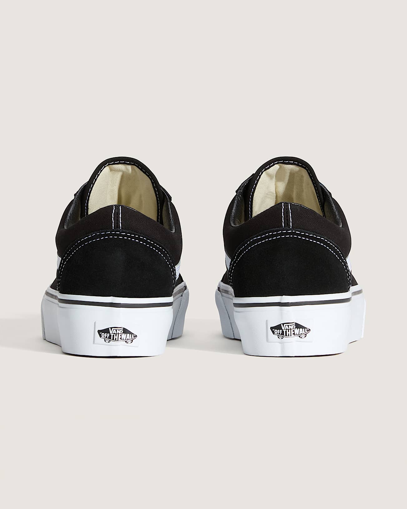 Platform Old Skool Schuhe VANS Schwarz ALT3