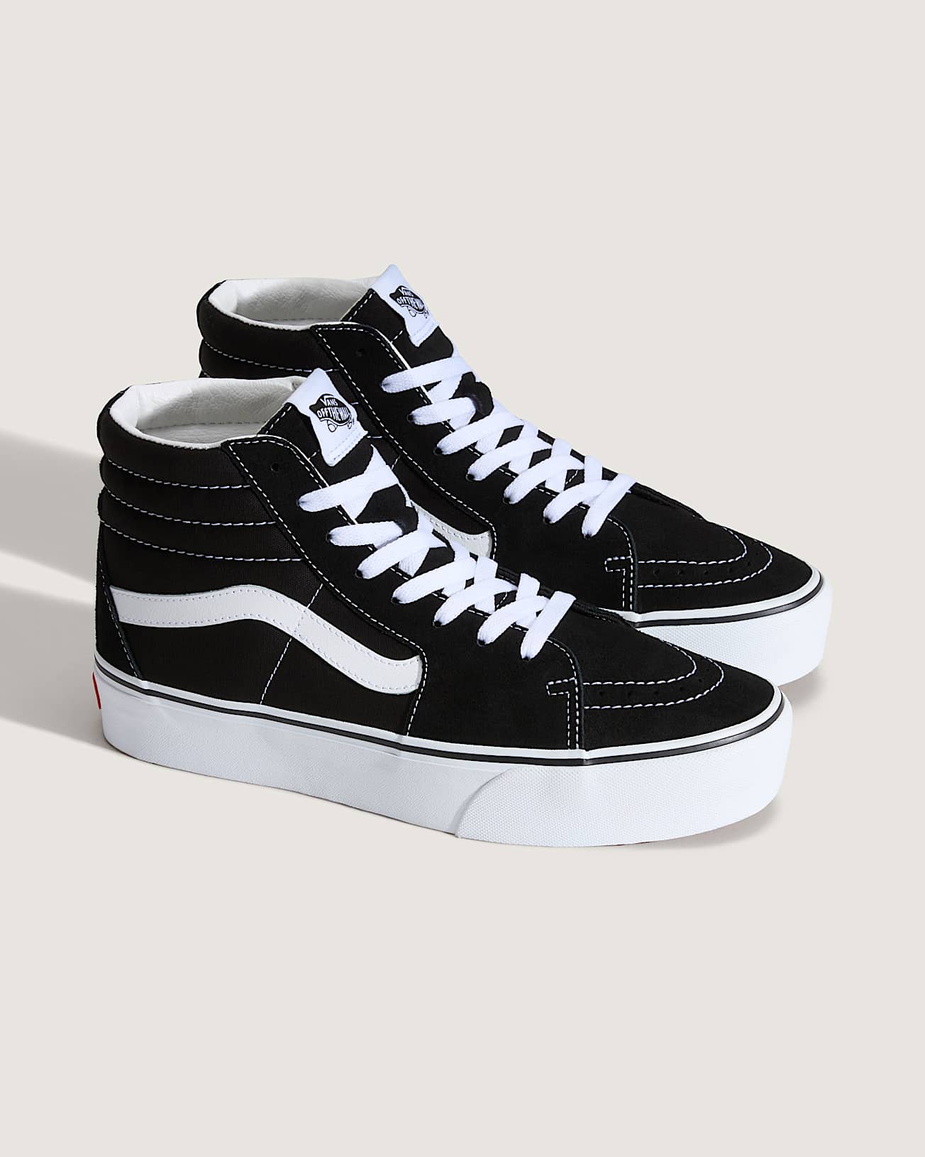 Suede Sk8Hi Platform 20 Schuhe VANS Schwarz ALT1