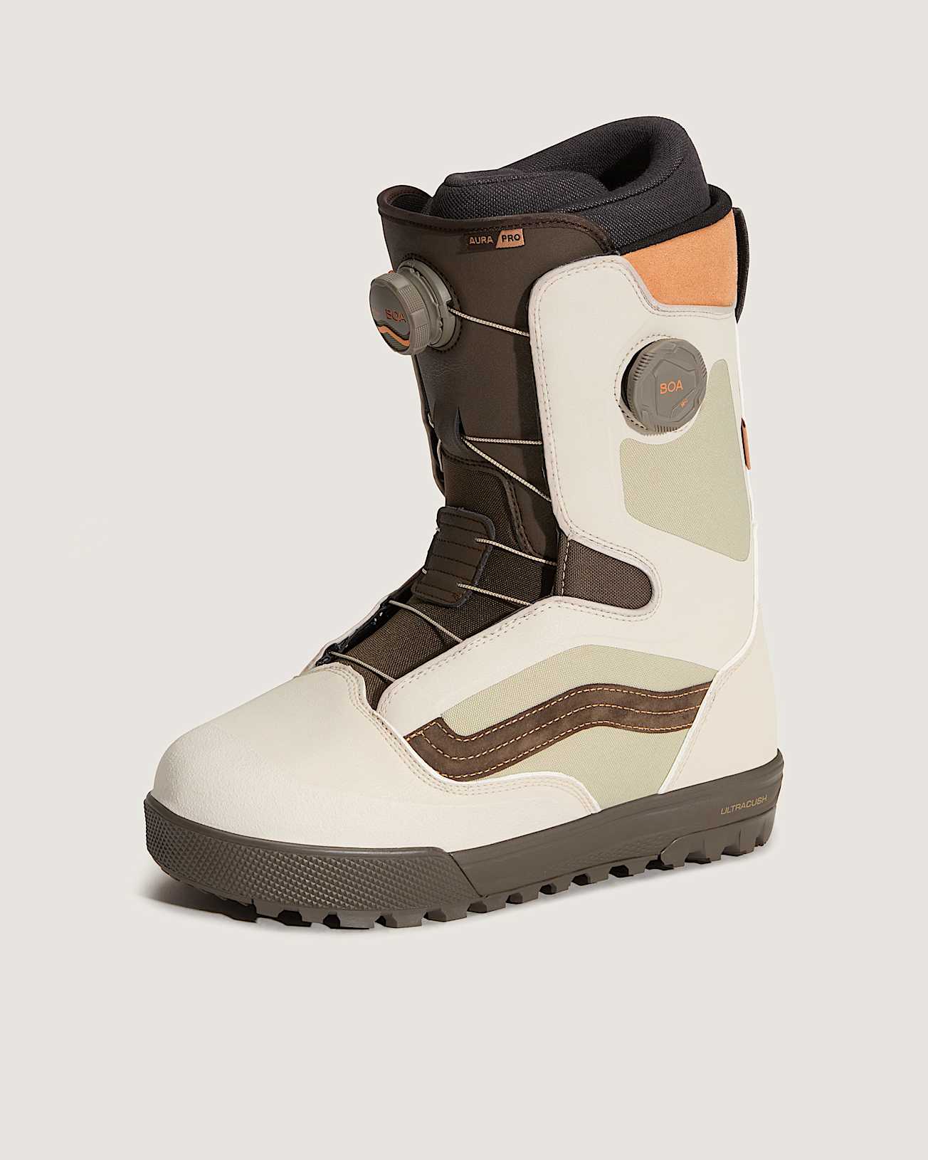 Aura Pro Snowboard Boots VANS Brown HERO