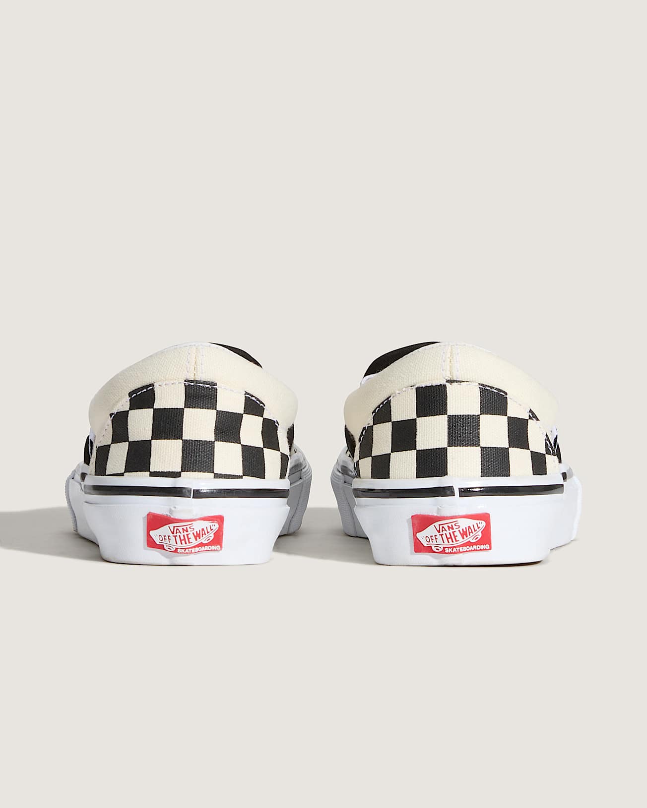 Skate Checkerboard SlipOn Shoes VANS BlackWhite ALT3