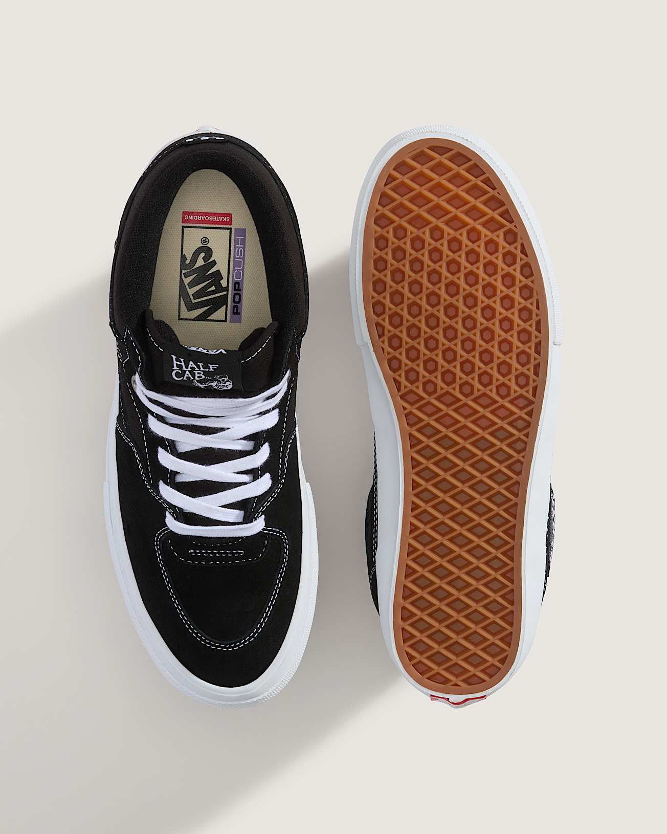 Half Cab Skateschuhe VANS Schwarz ALT2