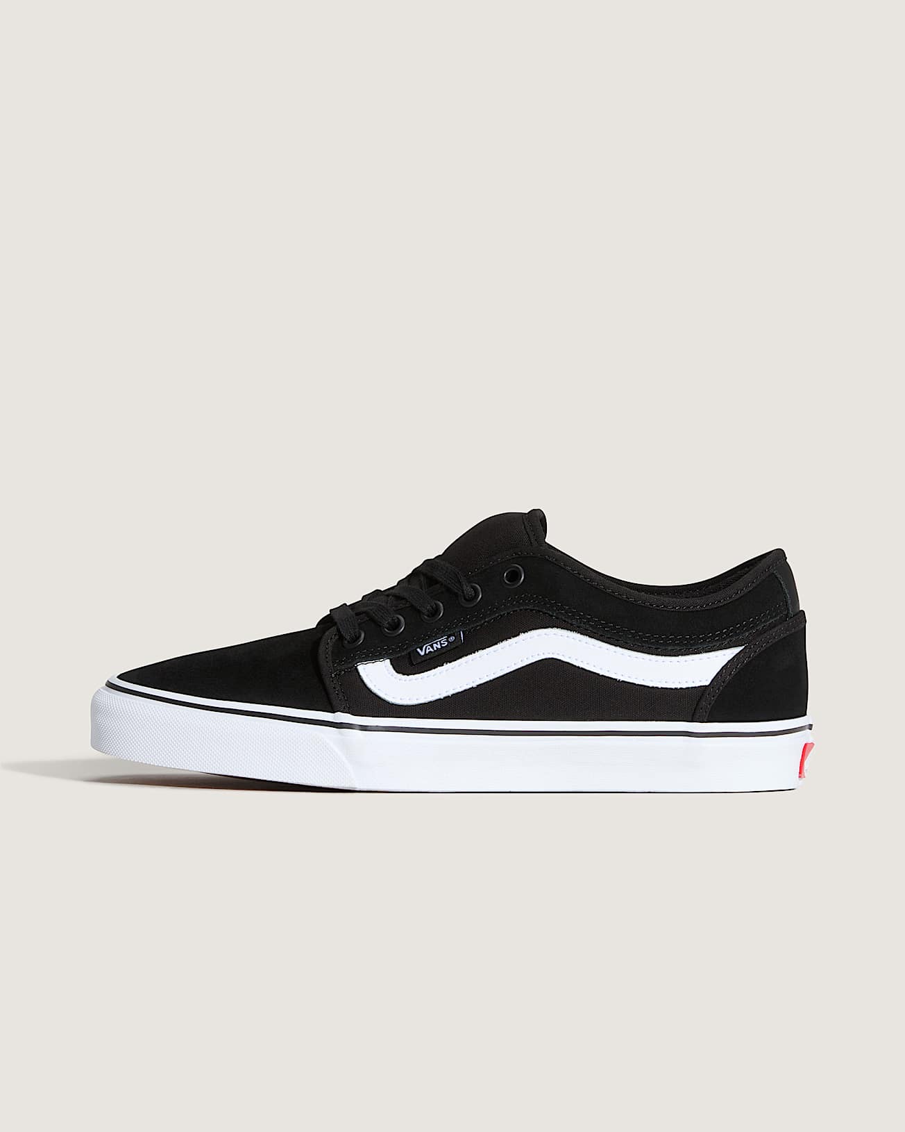 Skate Chukka Low Sidestripe Schuhe VANS Schwarz HERO