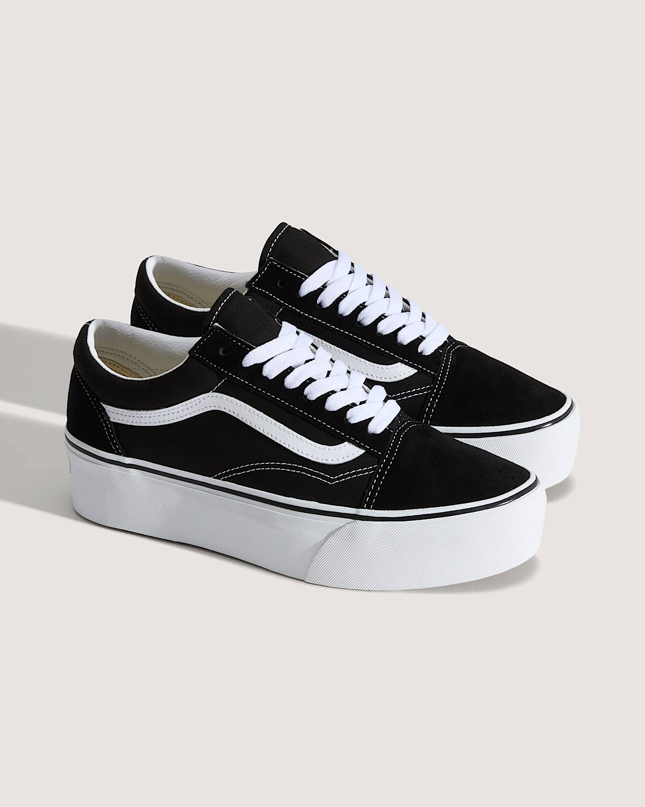 Chaussures Old Skool Platform VANS Noir ALT1