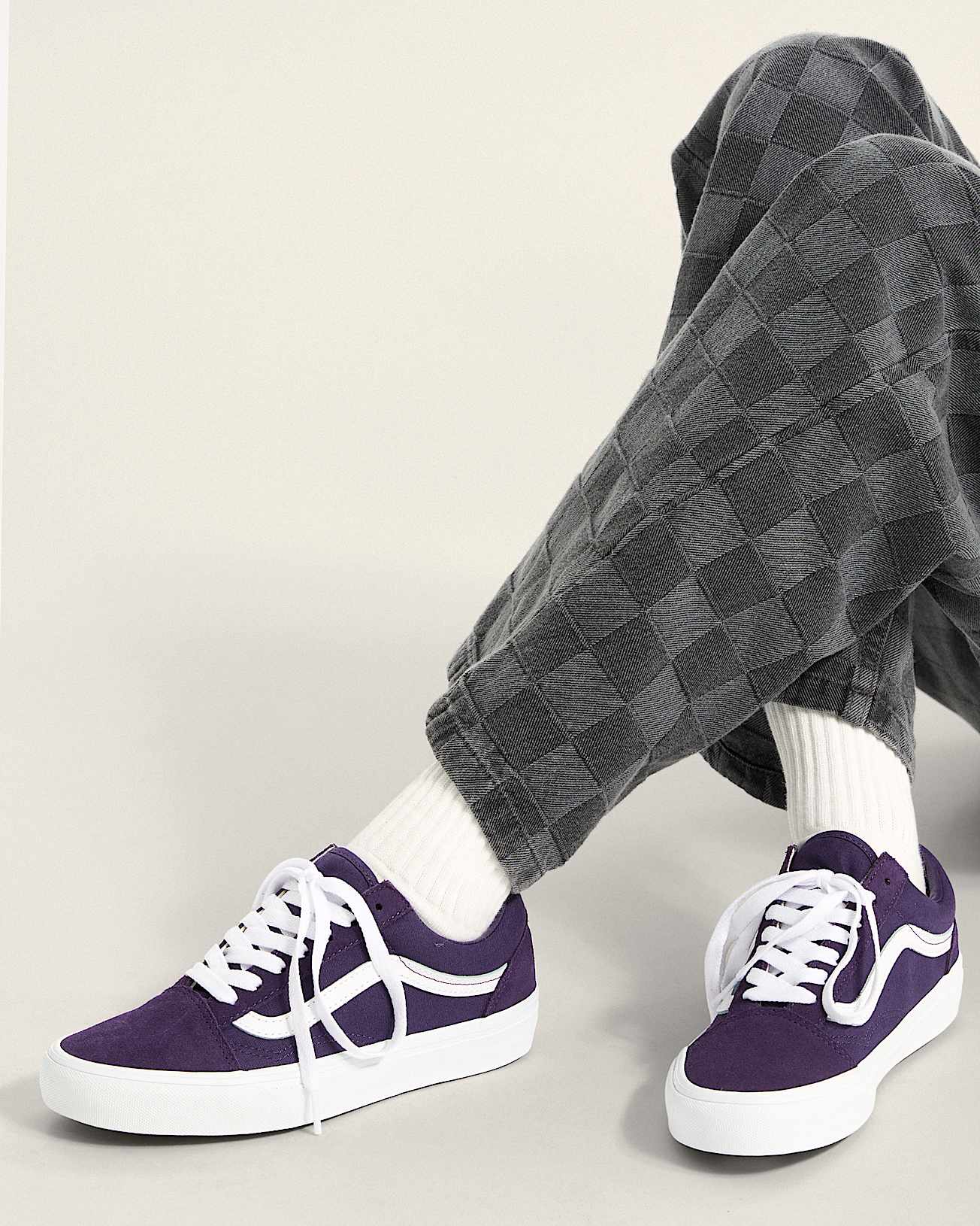 Old Skool Schuhe VANS Violett ALT4