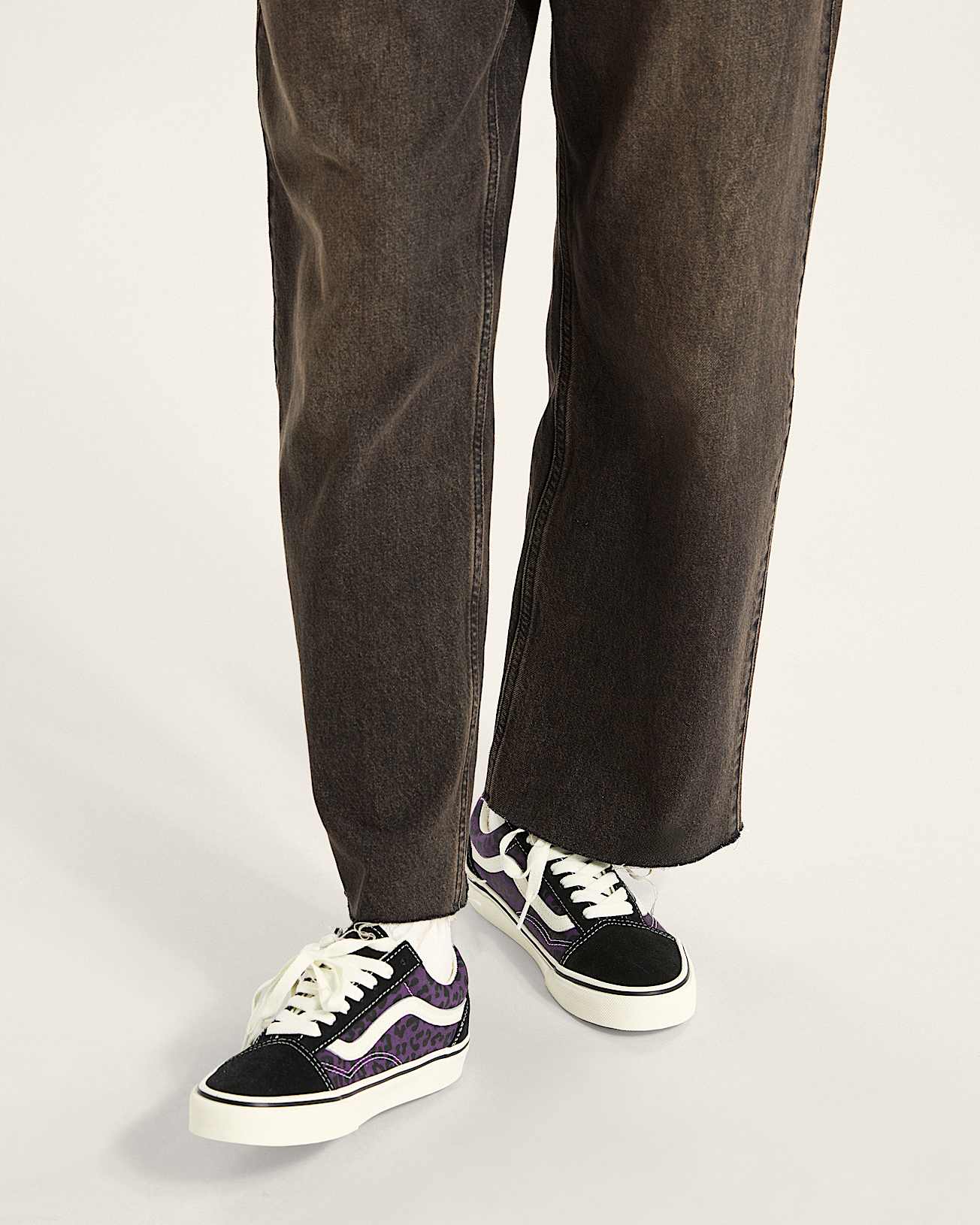 Old Skool Shoes VANS Purple ALT4