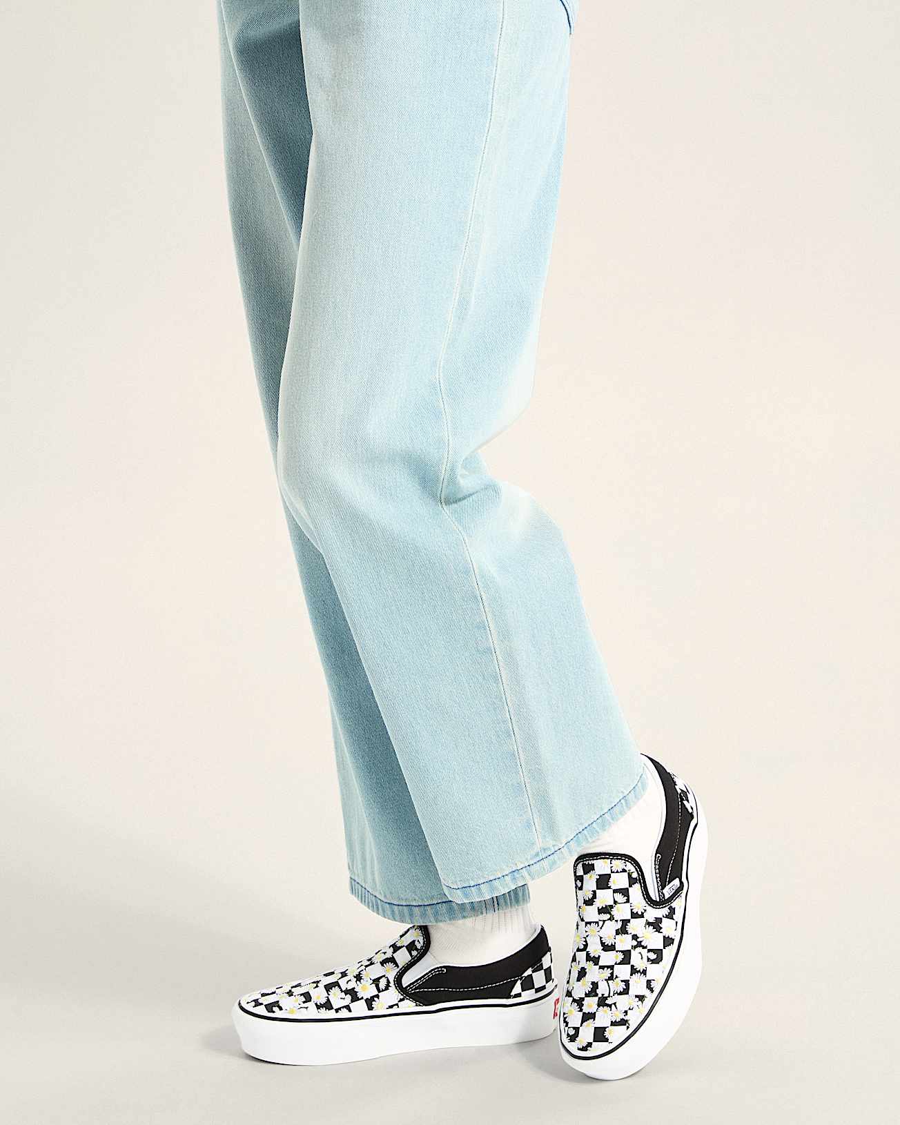 Classic Slip-On Plateauschuhe - 5