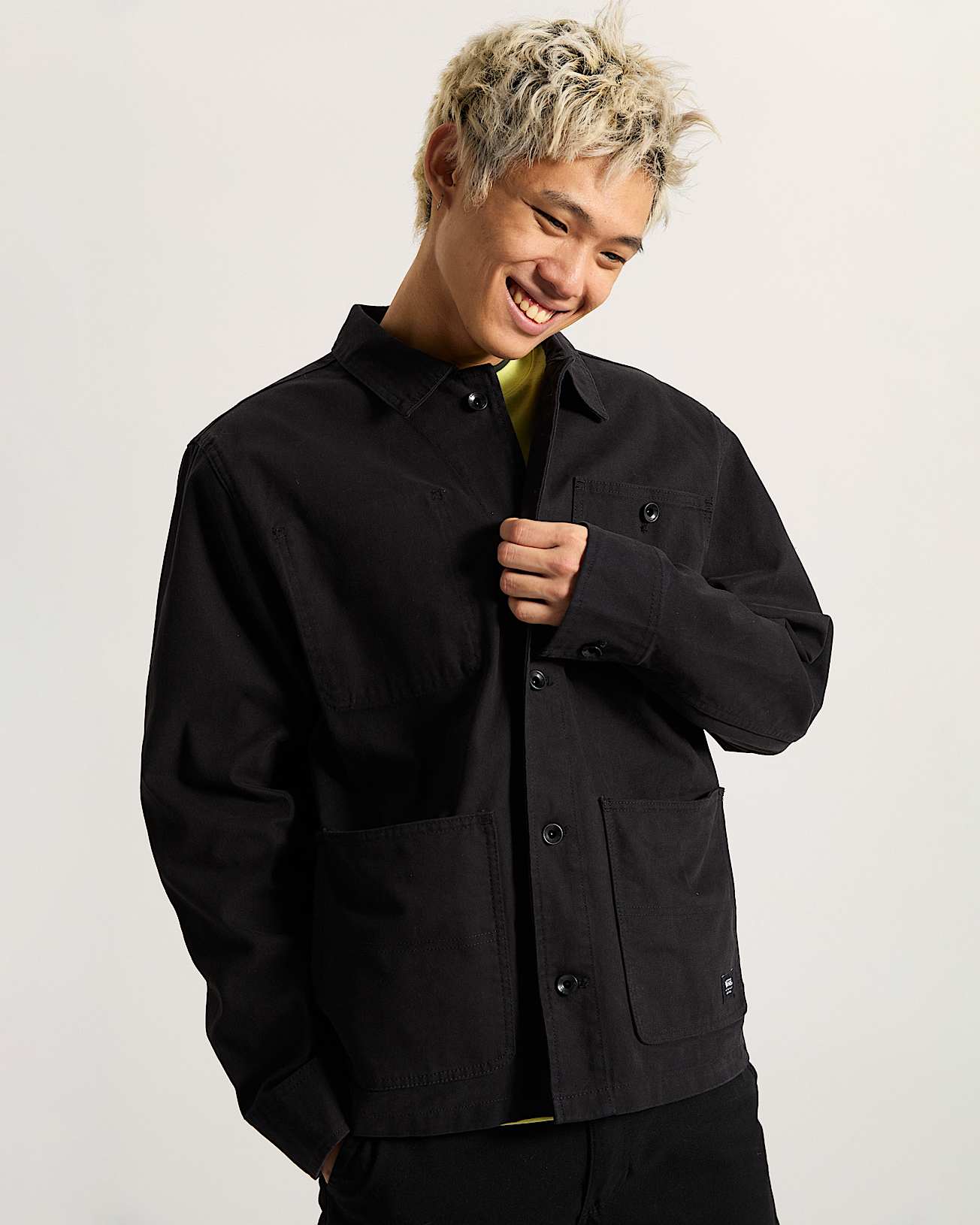 Drill chore Canvas Jacket VANS Black ALT2