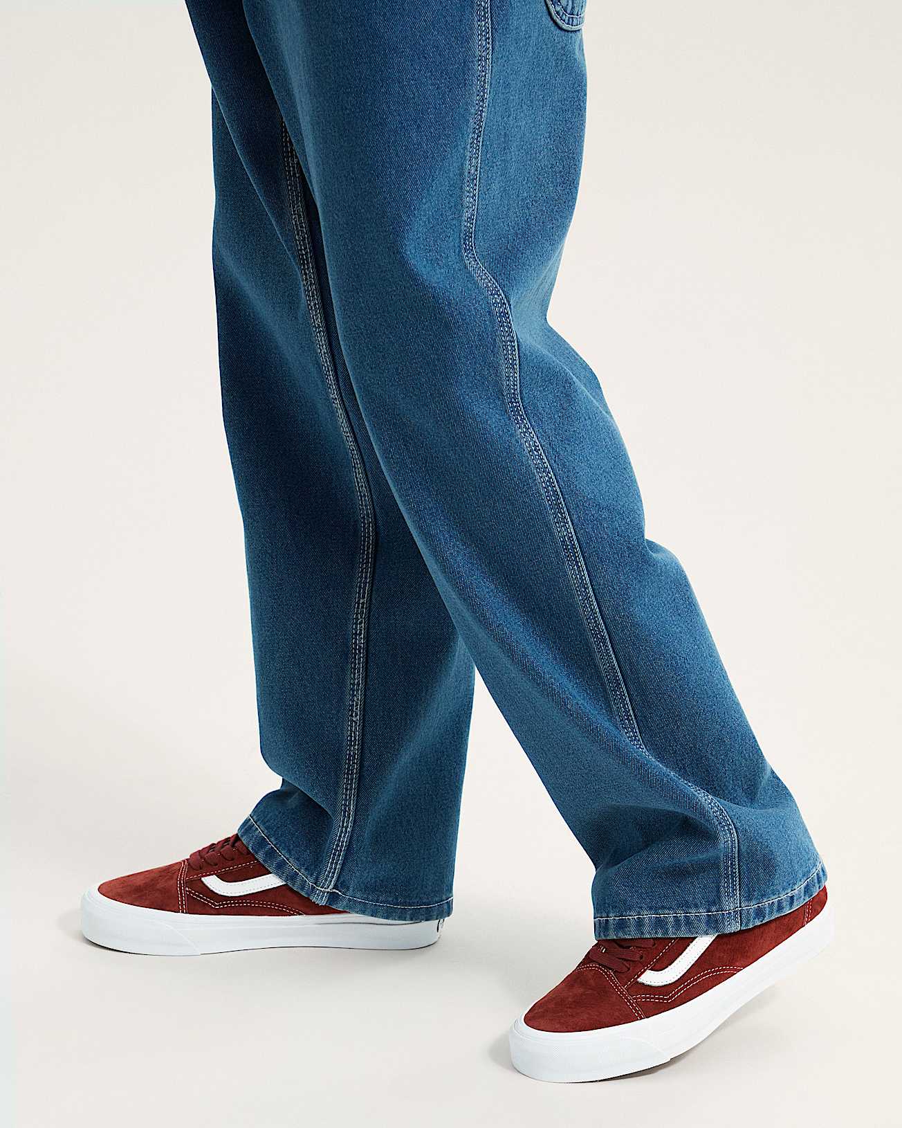 Skate Check-5 Loose Denim Trousers - 8