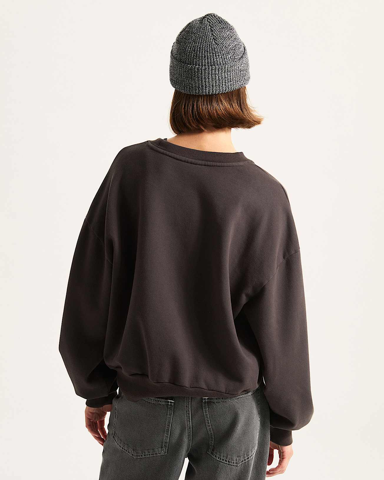 Retro RundhalsSweatshirt VANS Schwarz ALT3