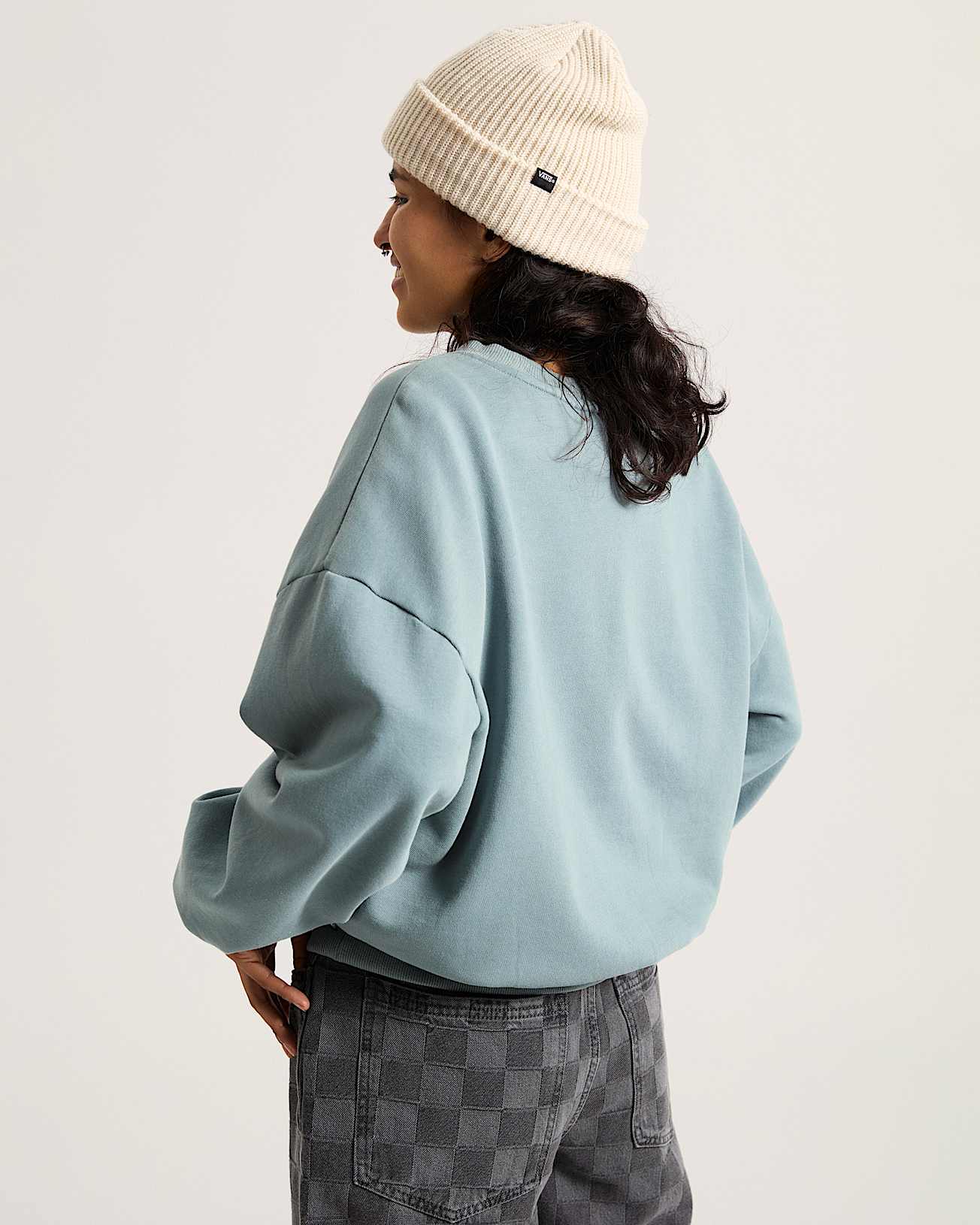 Sudadera de cuello redondo Retro VANS Gris ALT3