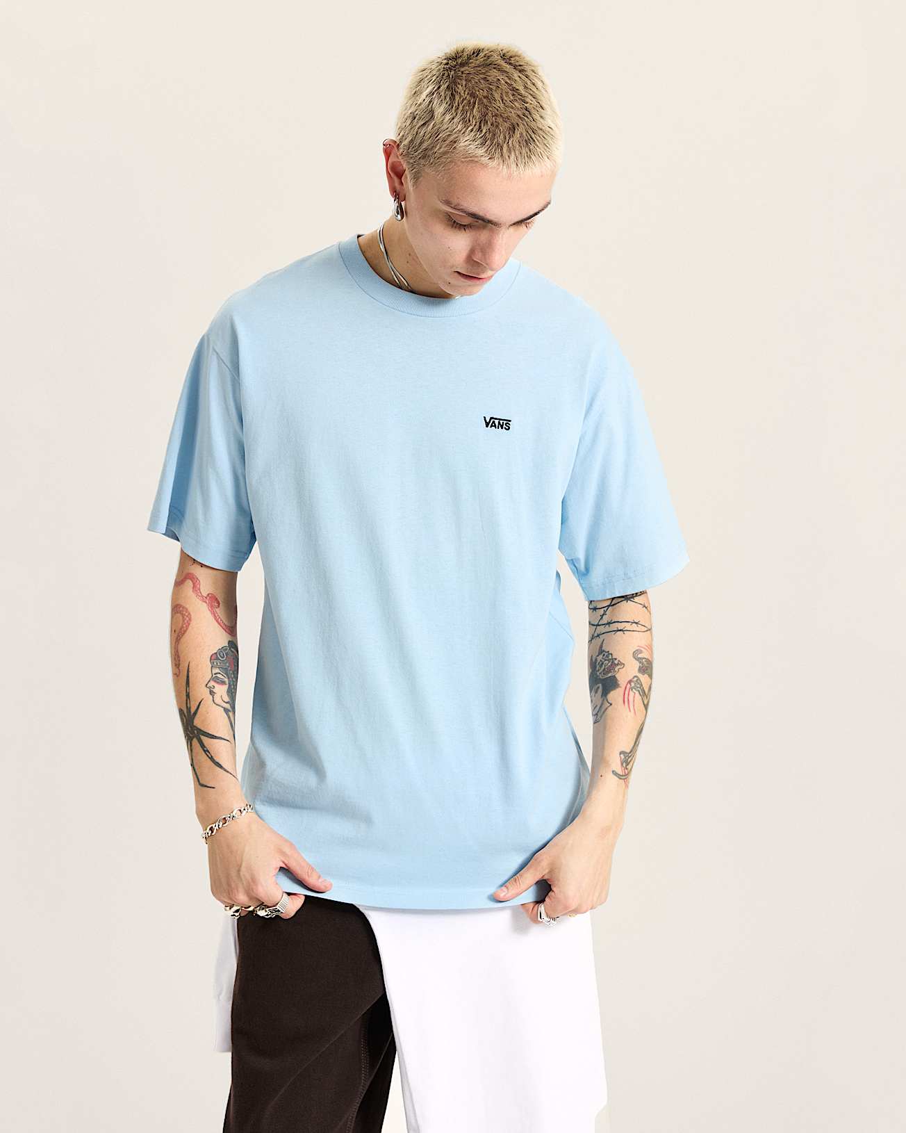 Tshirt Left Chest II VANS Bleu ALT2