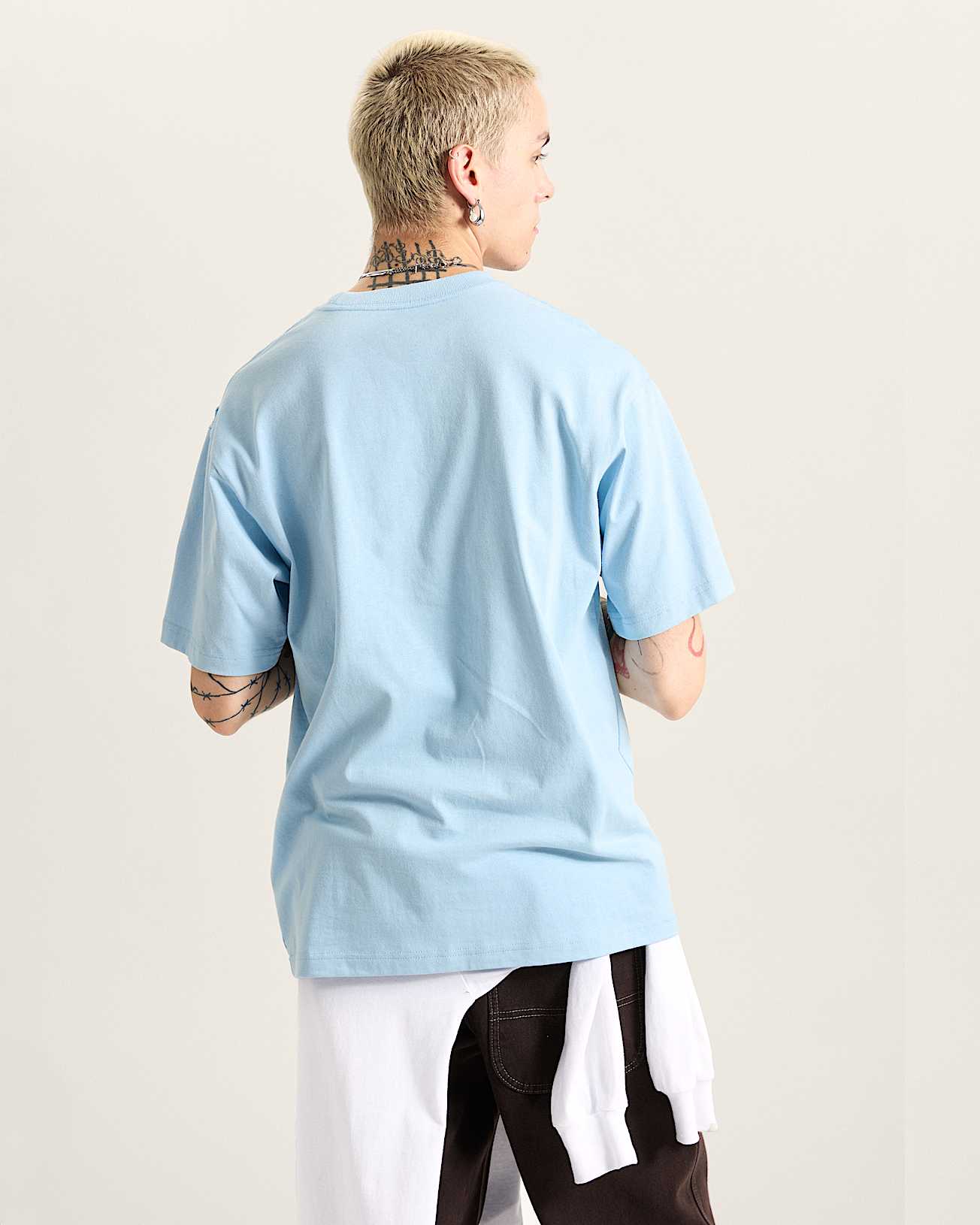 Tshirt Left Chest II VANS Bleu ALT3