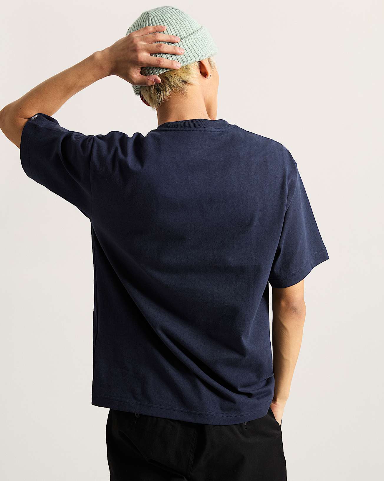 Tshirt Left Chest Logo II VANS Bleu ALT3