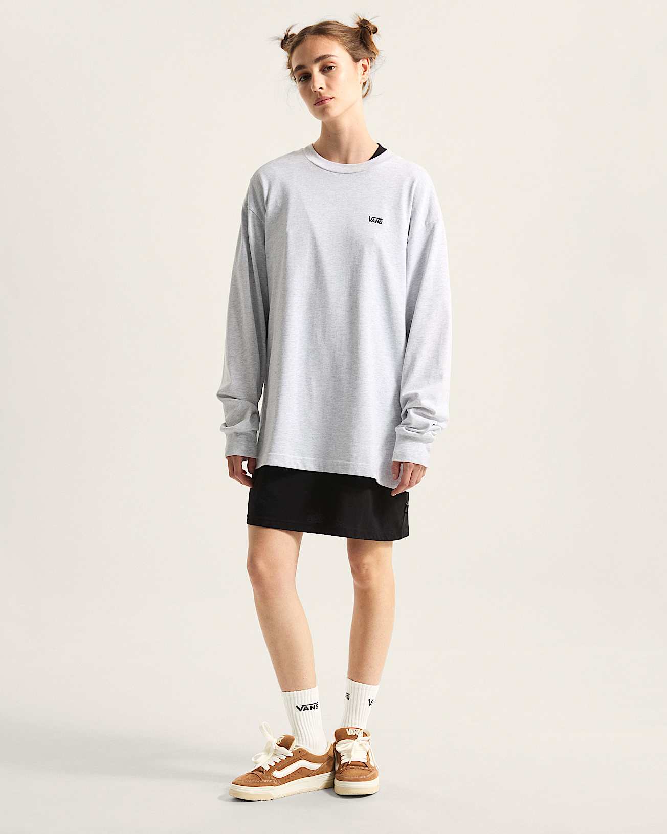 Left Chest Logo II TShirt VANS Grau ALT8