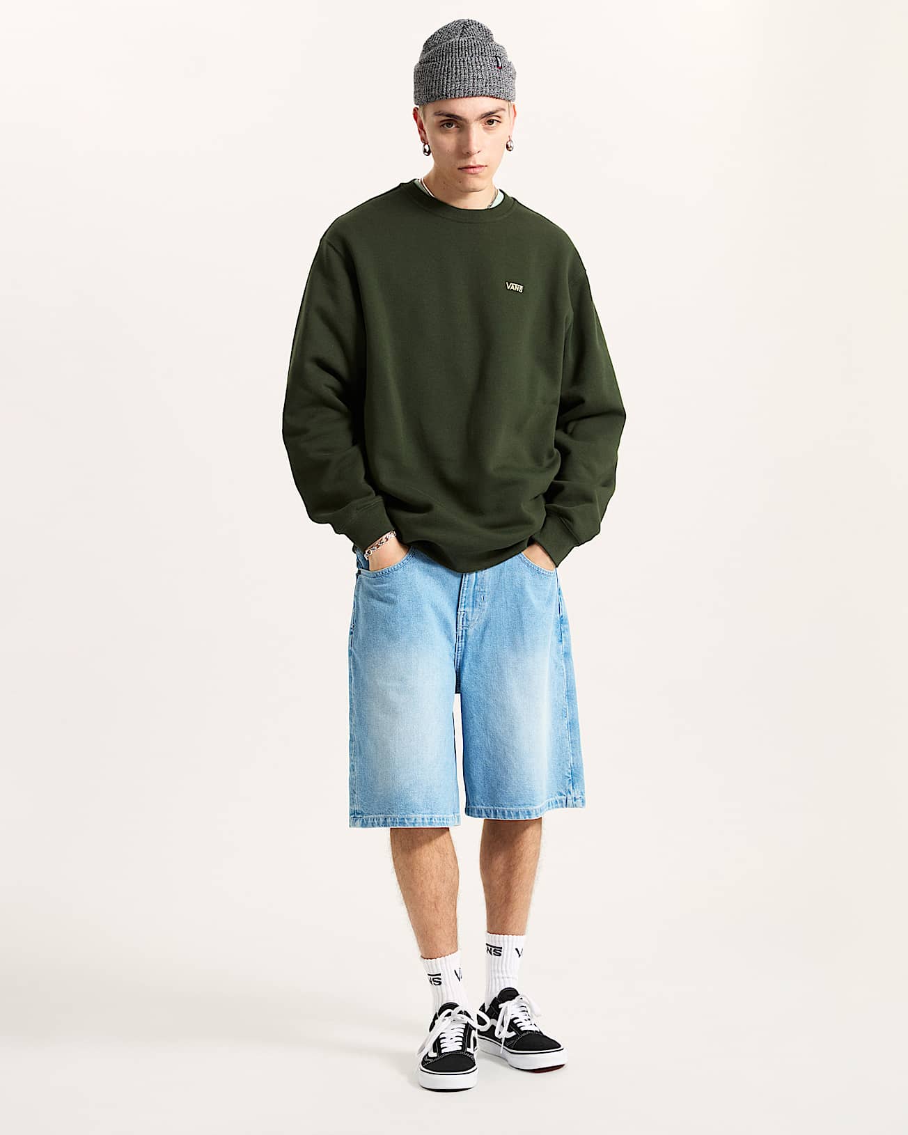 Left Chest II TShirt VANS Grn ALT6