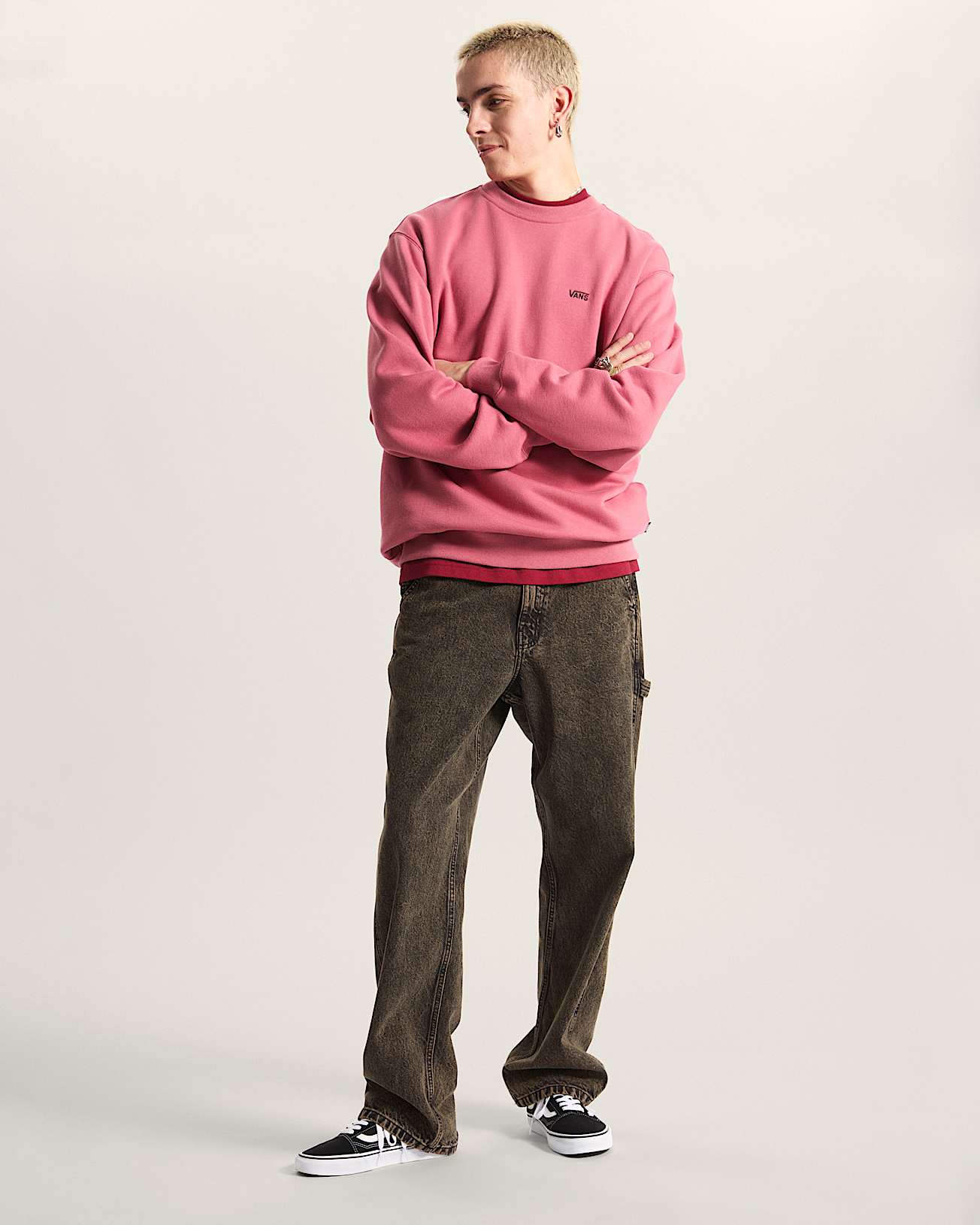 Left Chest II TShirt VANS Rosa ALT5