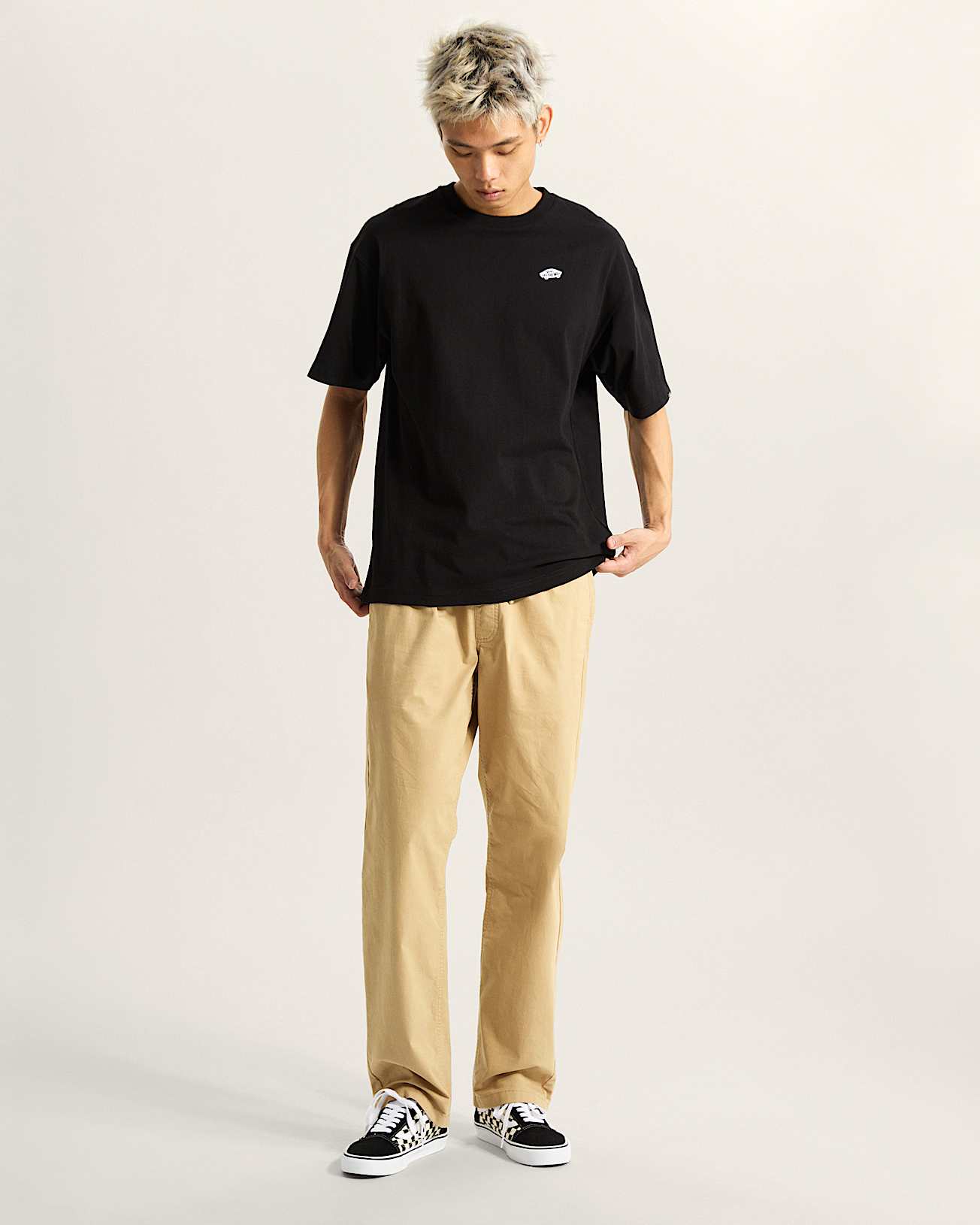 Style 76 II TShirt VANS Schwarz ALT4