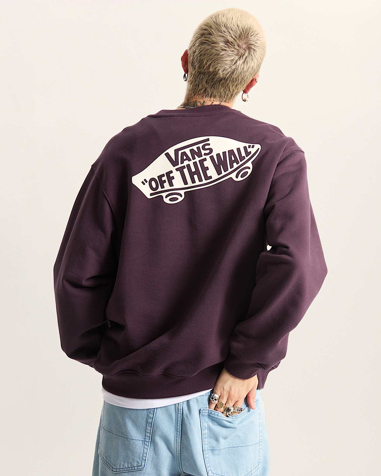 Sudadera de cuello redondo y corte holgado Style 76 - 4