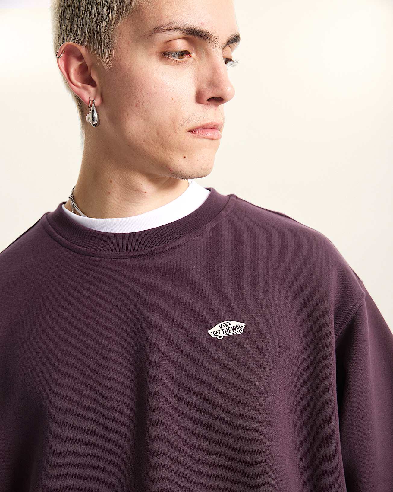 Style 76 Loose Fit RundhalsSweatshirt VANS Blau ALT6