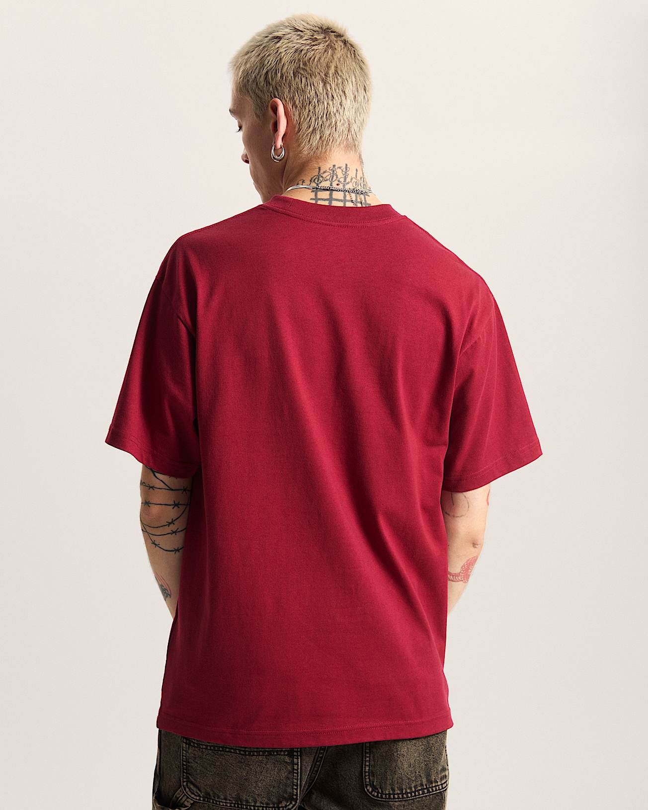 Salton Loose TShirt VANS Bordeaux ALT3