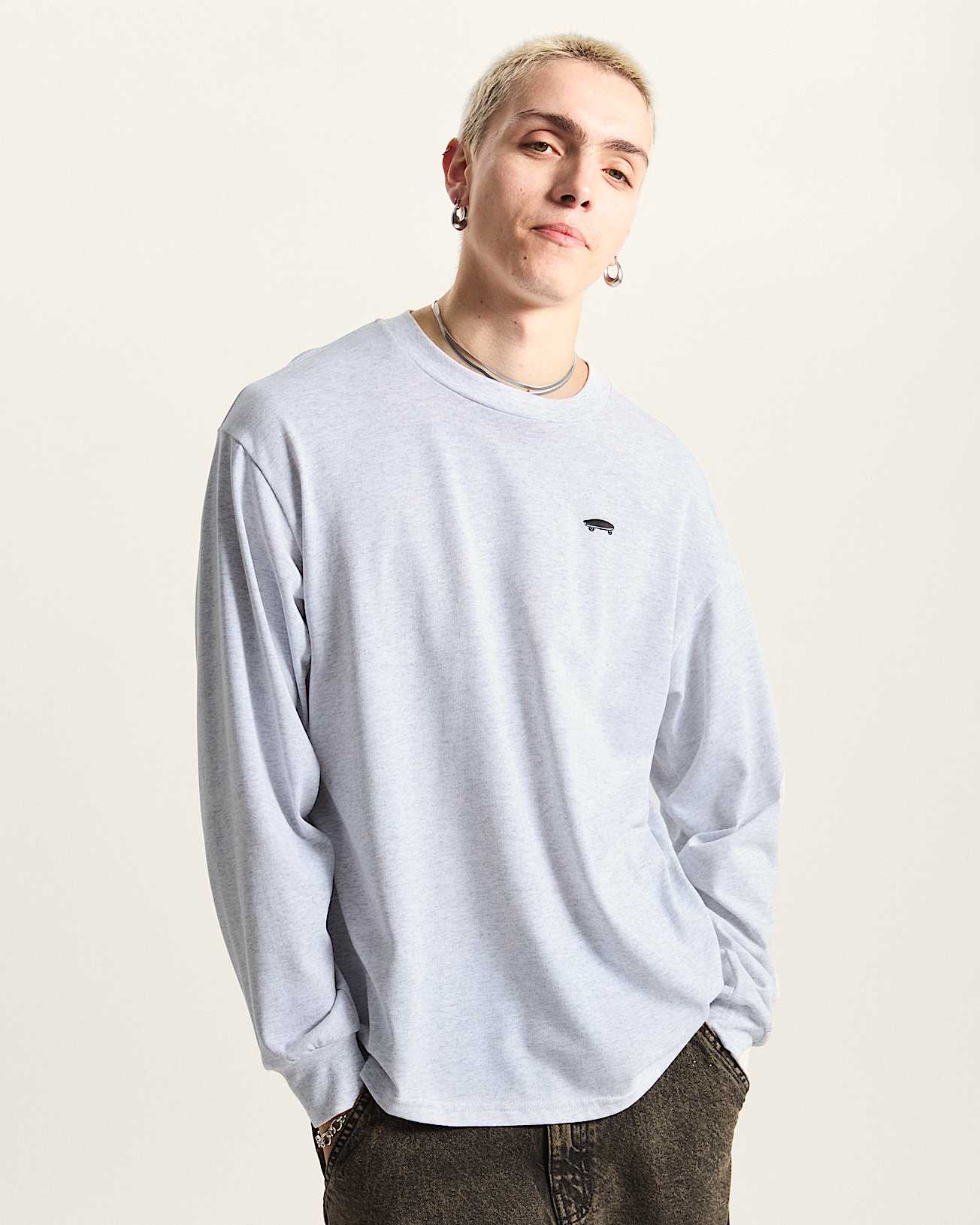 Tshirt  manches longues Salton VANS Gris ALT2