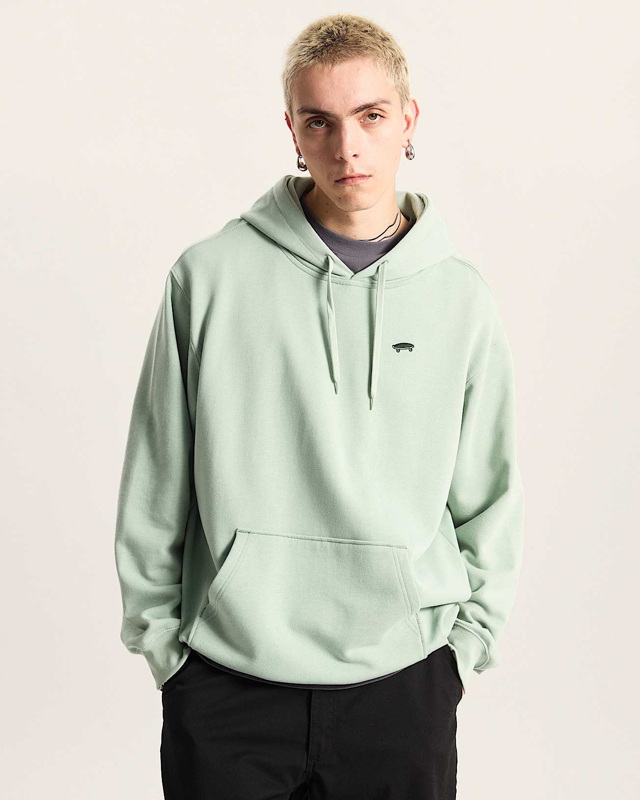 Salton Loose Hoodie VANS Grn ALT2