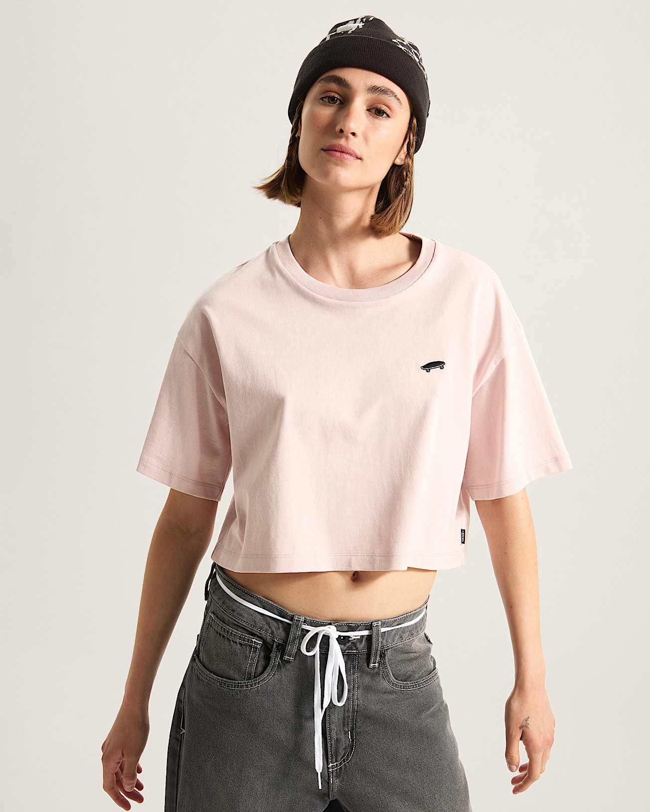 Salton Relax Crop TShirt VANS Rosa ALT2