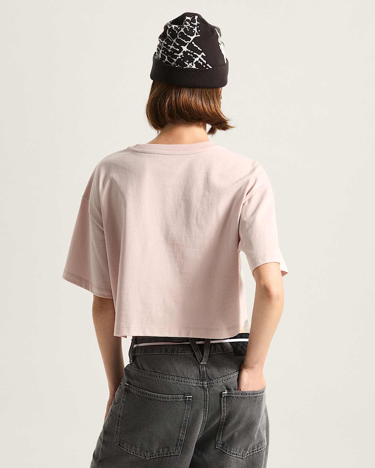 Salton Relax Crop TShirt VANS Rosa ALT3