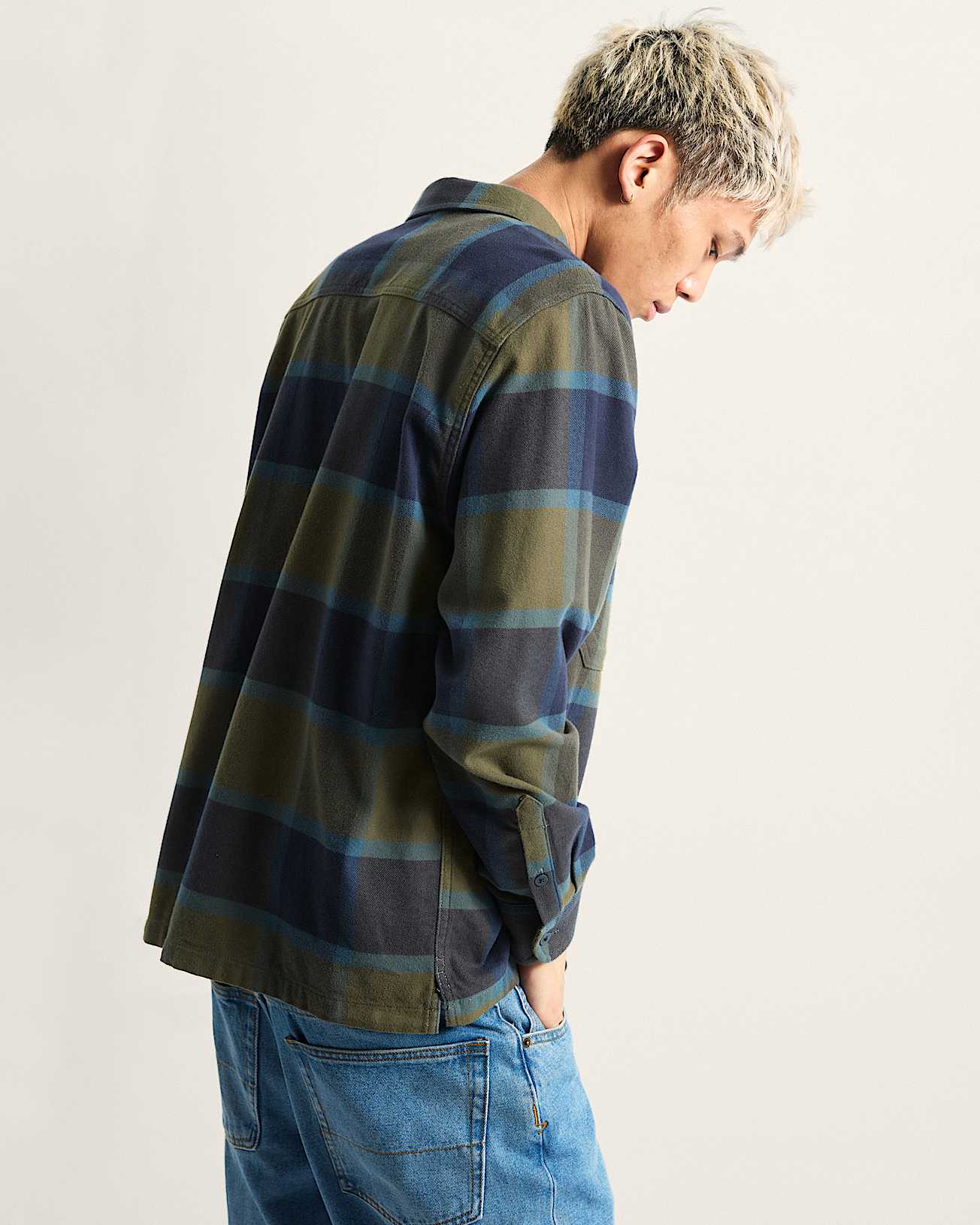 Larkspur Plaid Flanhellhemd VANS Schwarz ALT3