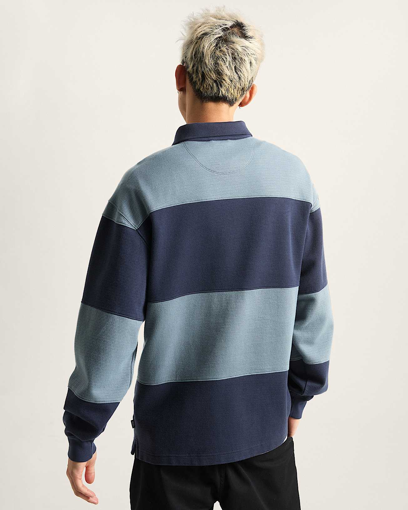 Bowman Rugby Langarmshirt VANS Blau ALT3