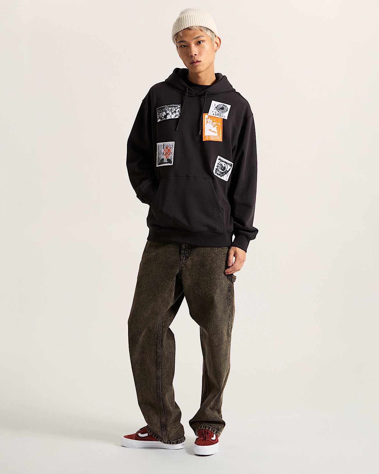 Punk Patch Hoodie VANS Schwarz ALT4