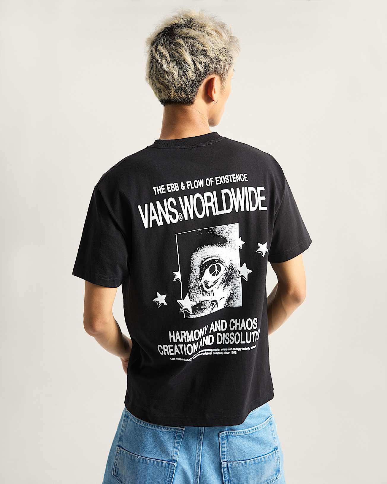 Tshirt Chaos VANS Noir ALT3