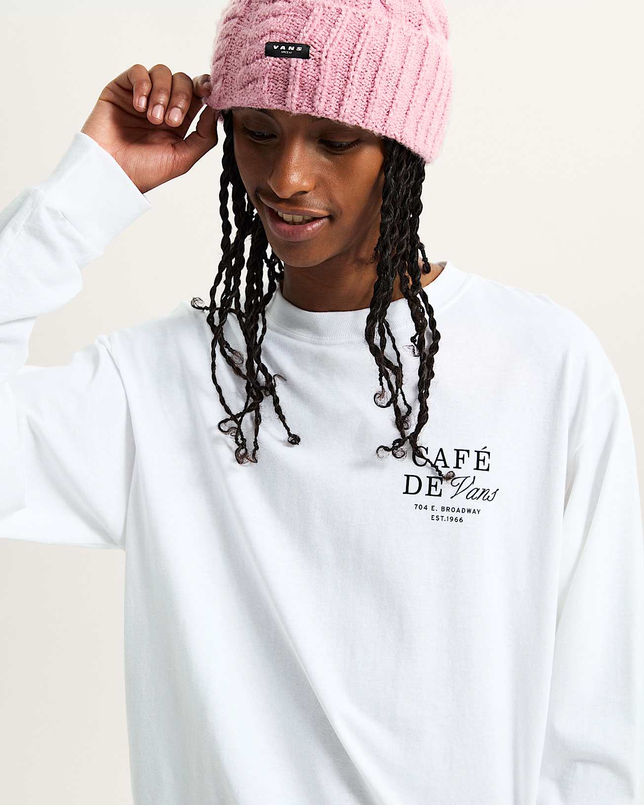 Caf Vans LangarmTShirt VANS Wei ALT7