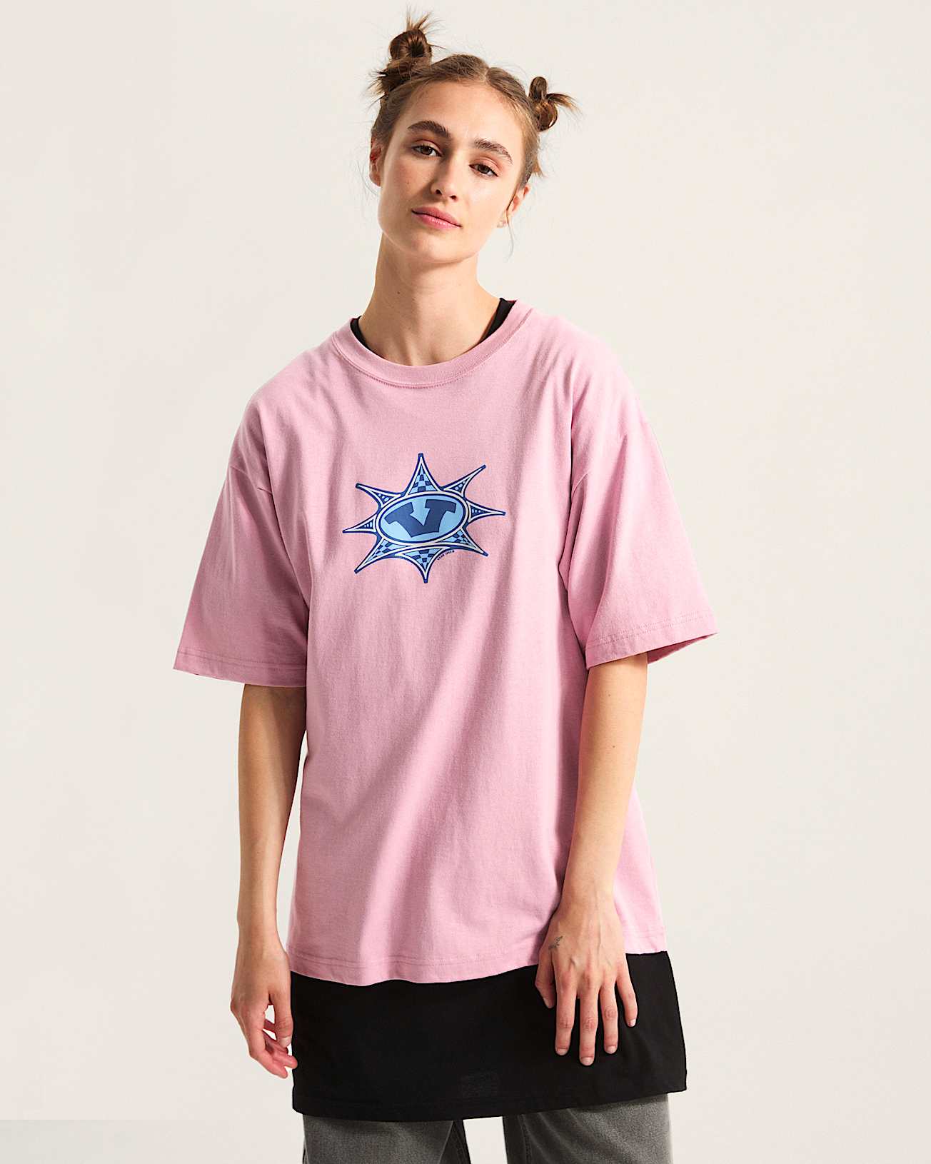 Star Checker TShirt VANS Rosa ALT6