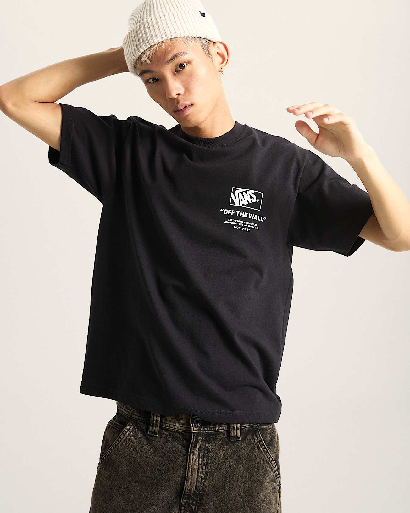 Stockpile TShirt VANS Schwarz ALT2