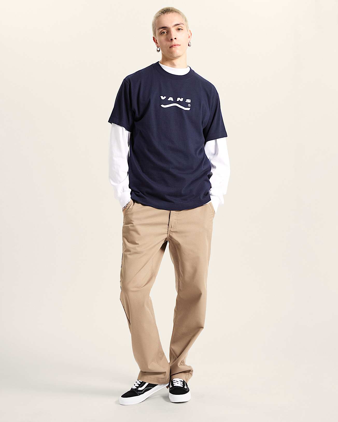 Tshirt Determined VANS Bleu ALT5