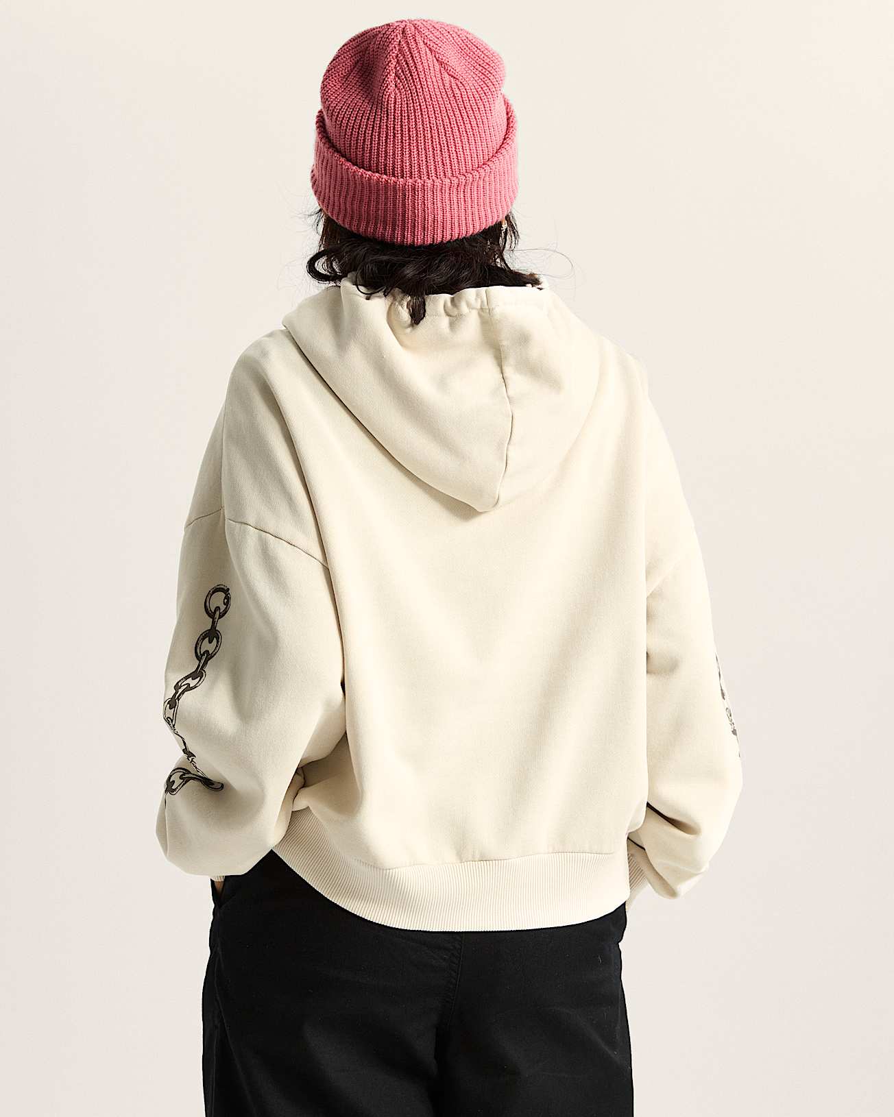 Bluza z kapturem After Dark Retro Pullover - 4