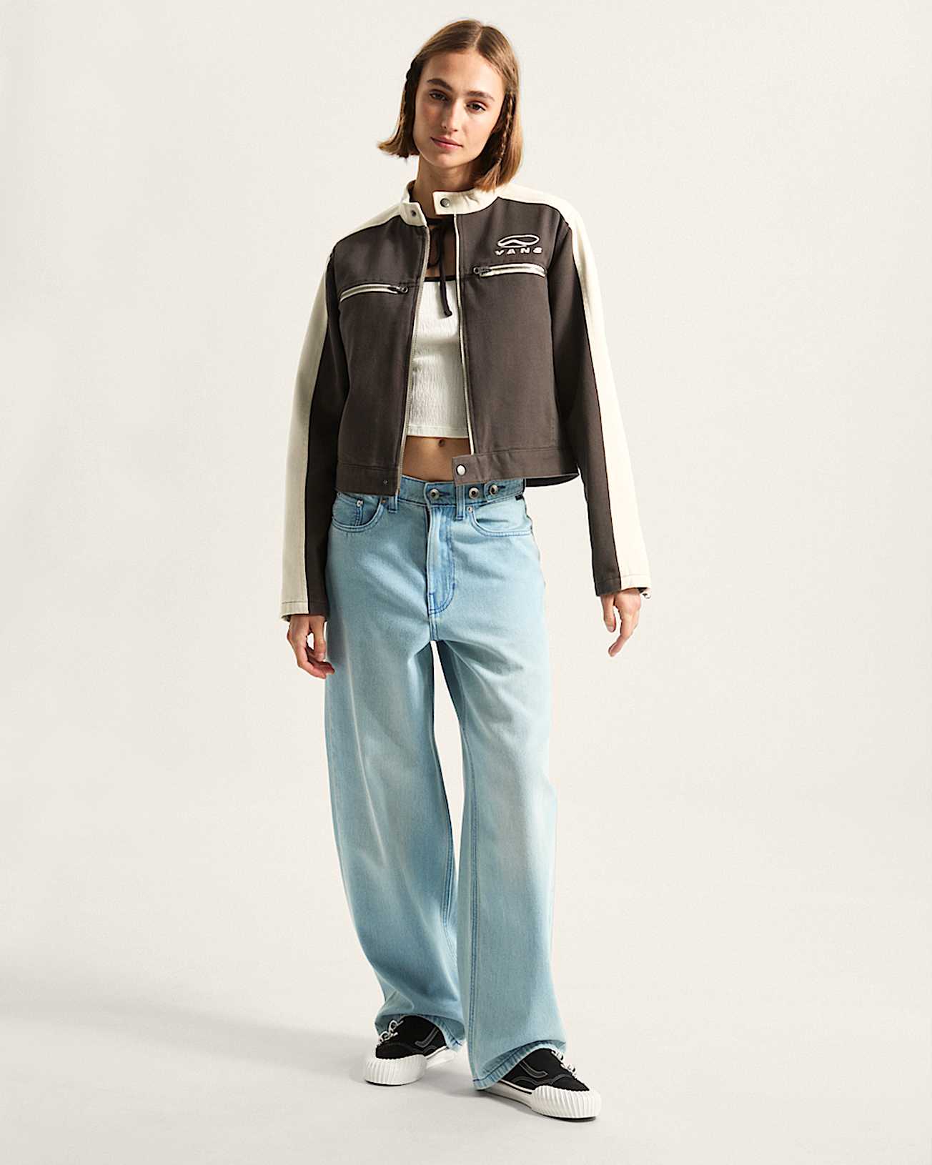 Check-5 Baggy Denim Trousers - 6