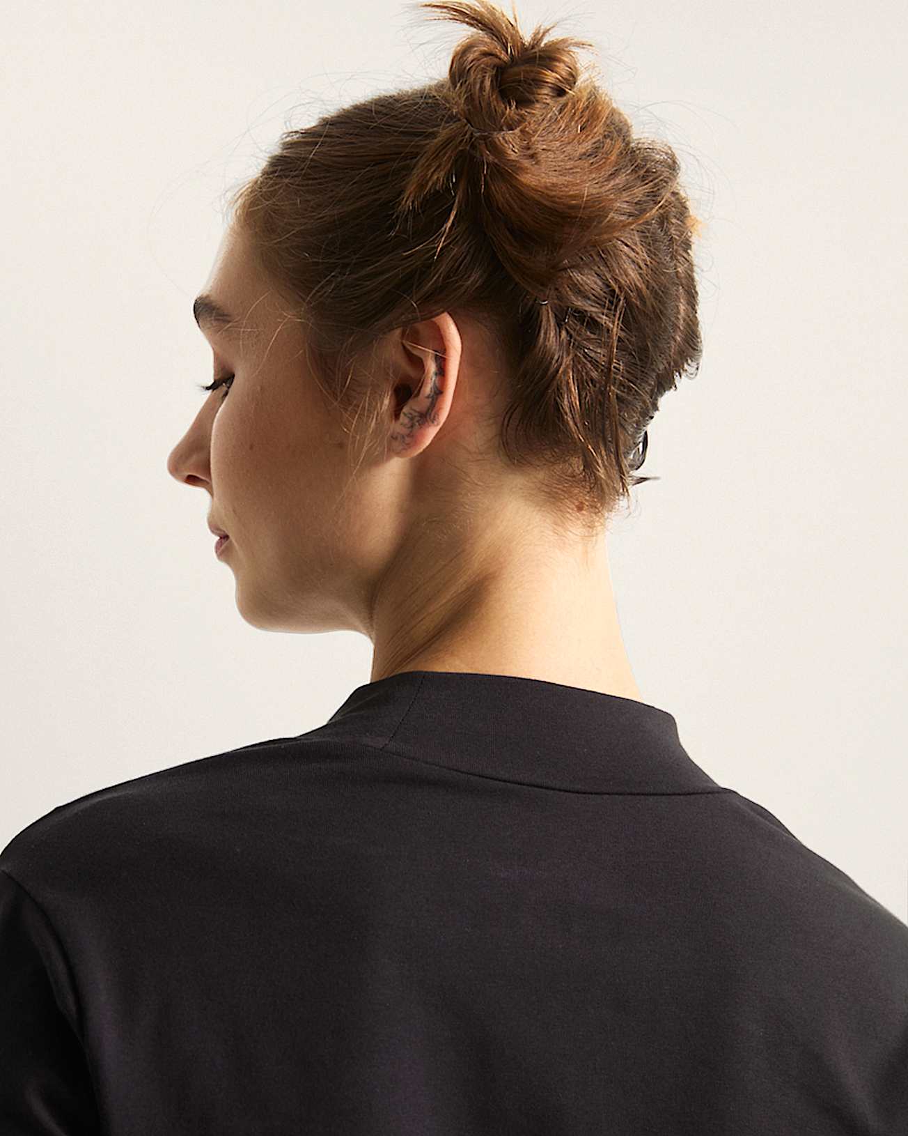 Script Mini Mock TShirt VANS Schwarz ALT6