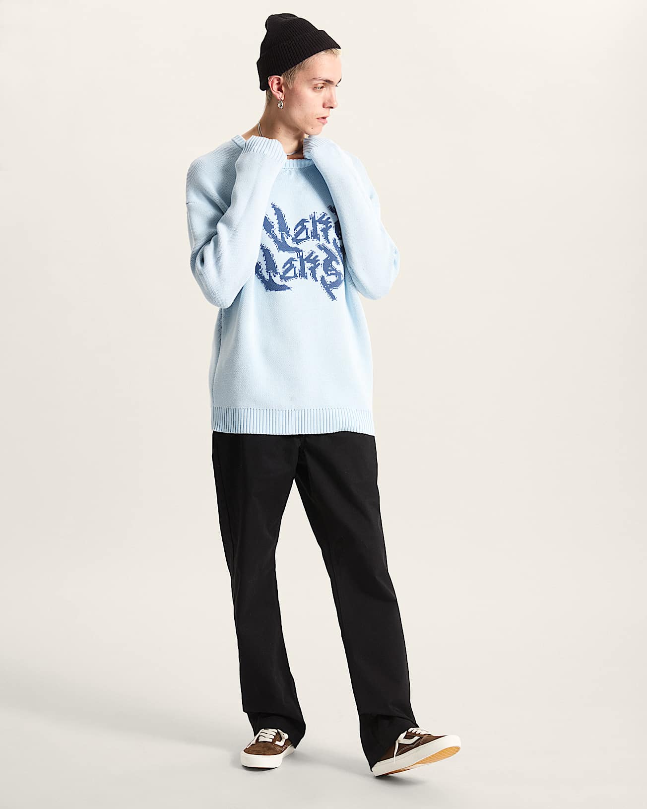 Raw Instinct Sweatshirt VANS Blau ALT4