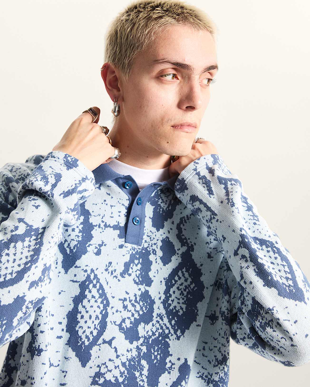 Raw Instinct Long Sleeve Polo - 3