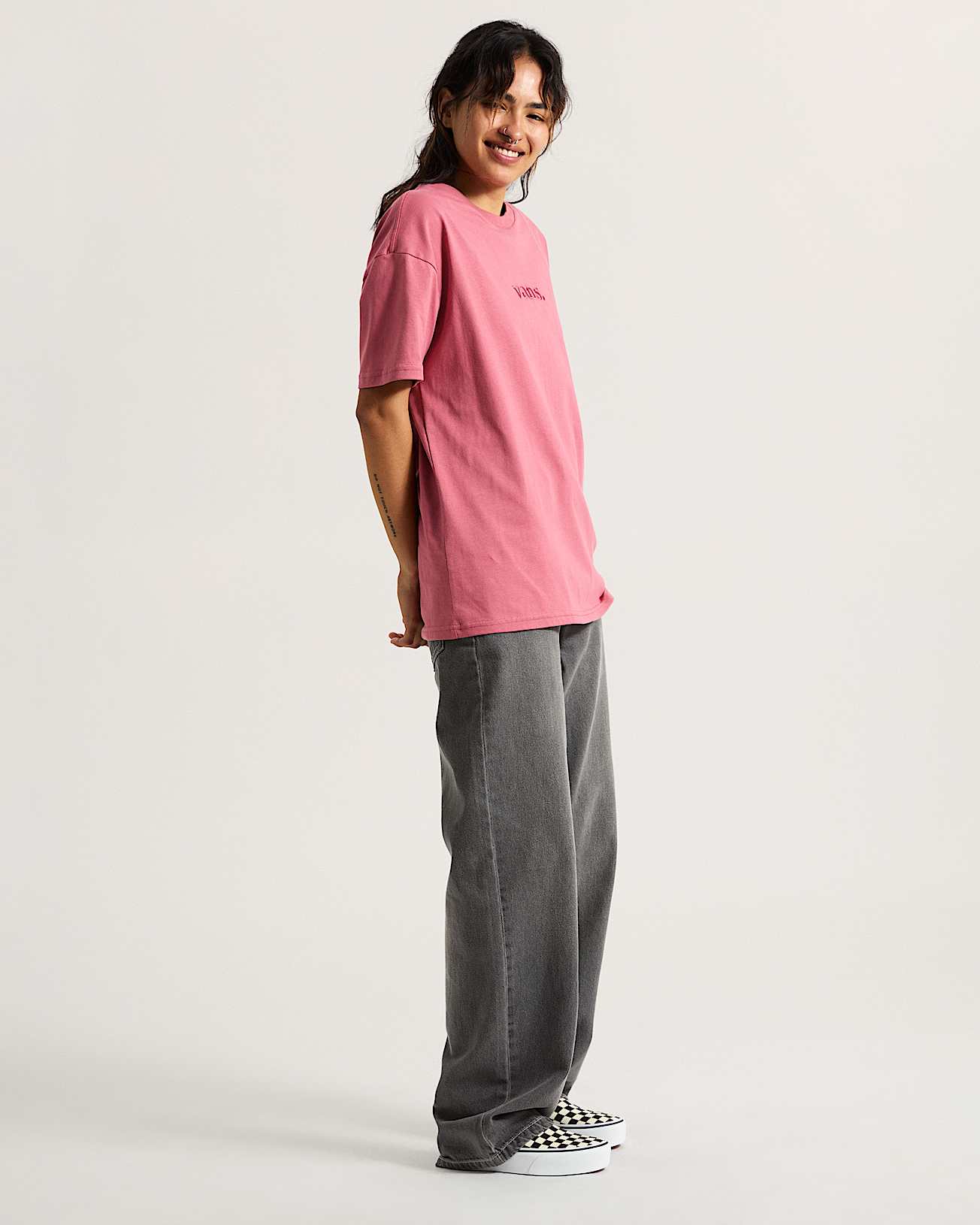 Essential TShirt VANS Rosa ALT4