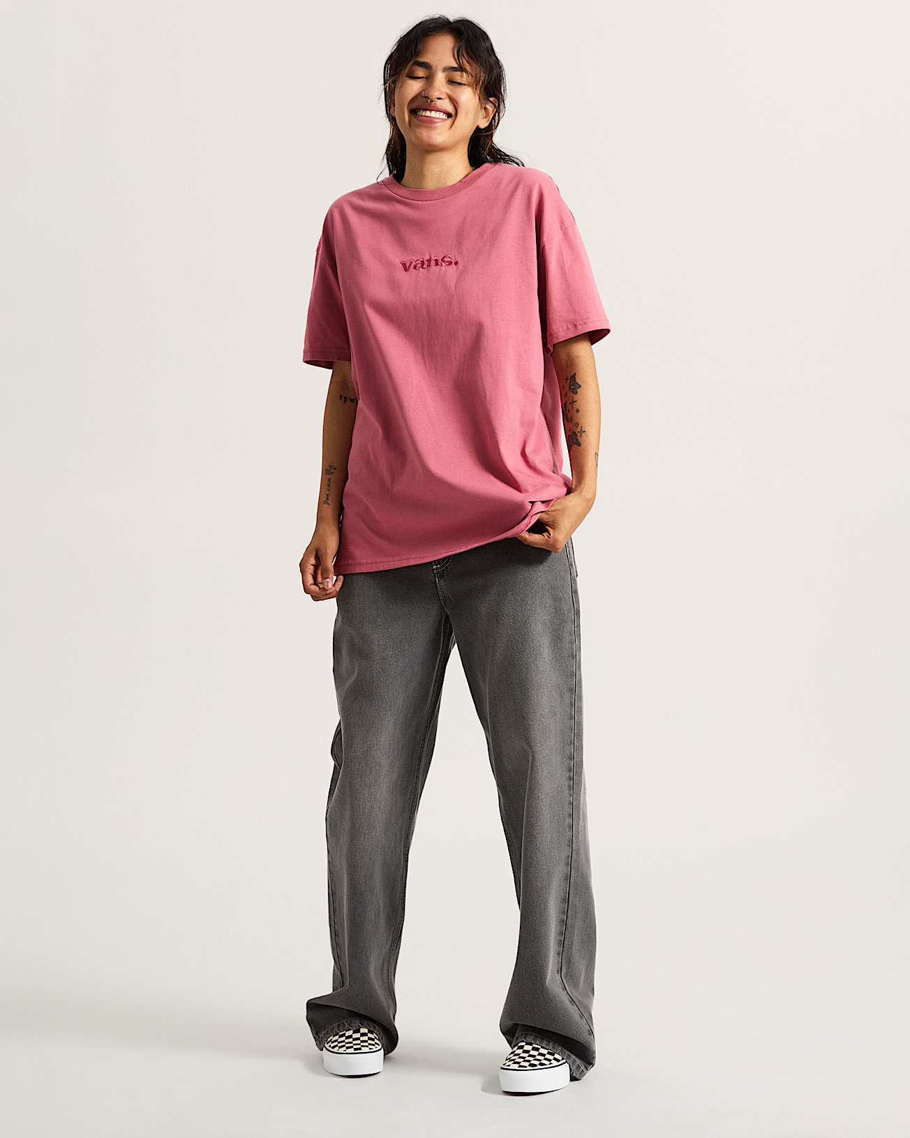 Essential TShirt VANS Rosa ALT5