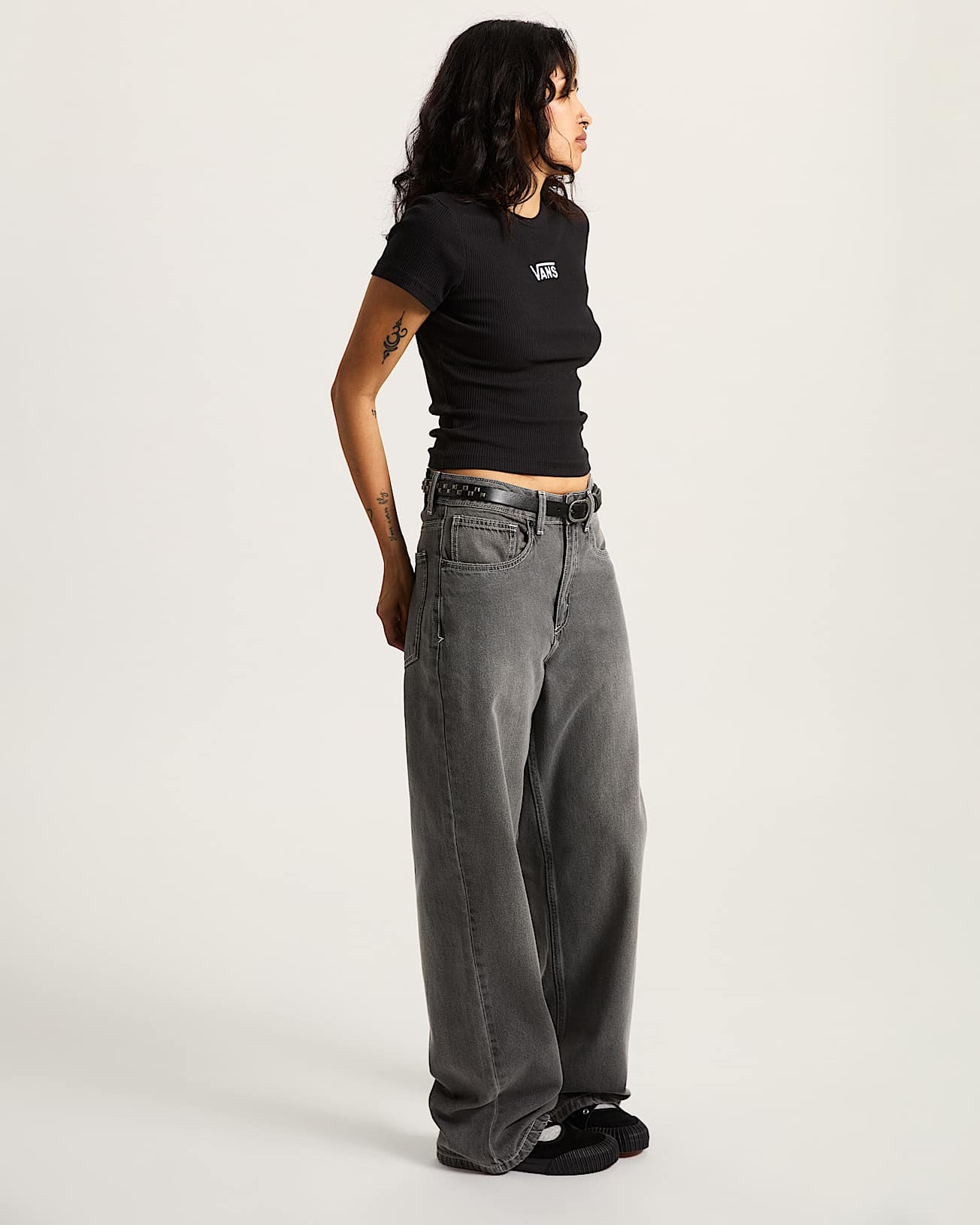 Cameron TShirt VANS Schwarz ALT4