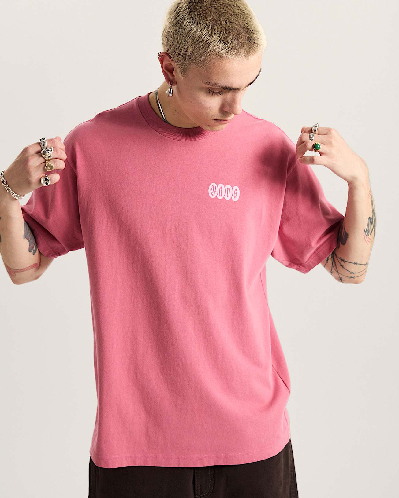 Earthbound TShirt VANS Rosa ALT2