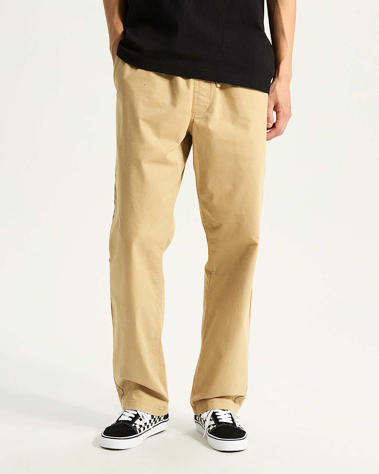 Pantalon dcontract lastique Range VANS Beige ALT2